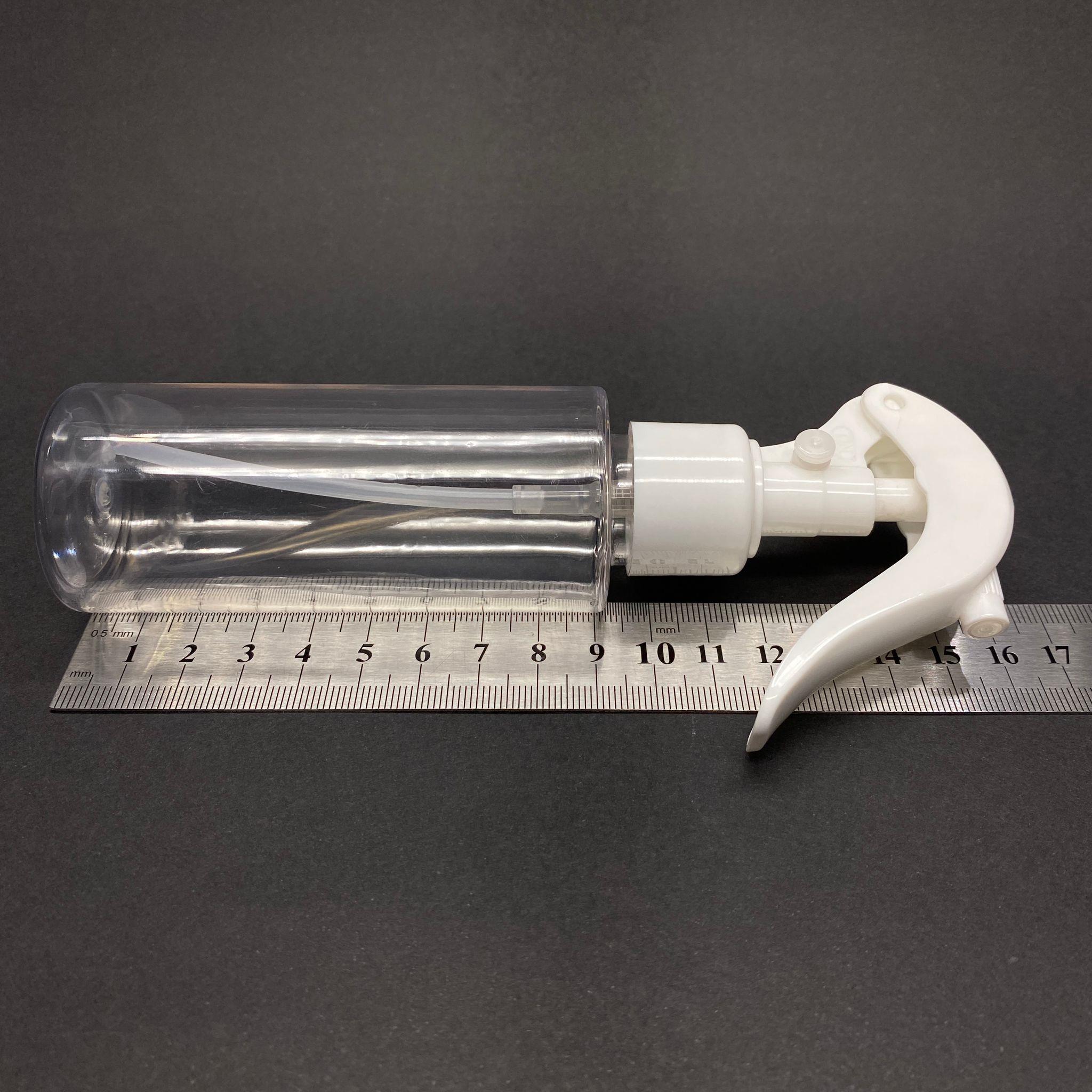 100 CC SİLİNDİR KESKİN KÜT MODEL SERT (17 GR) PET ŞİŞE - TRİGER BEYAZ SPREYLİ - DUMAN ŞEKLİNDE PÜSKÜRTÜR - ODA KOKUSU İÇİN BOŞ SPREY ŞİŞE - AĞIZ ÇAPI 24 MM - ŞEFFAF