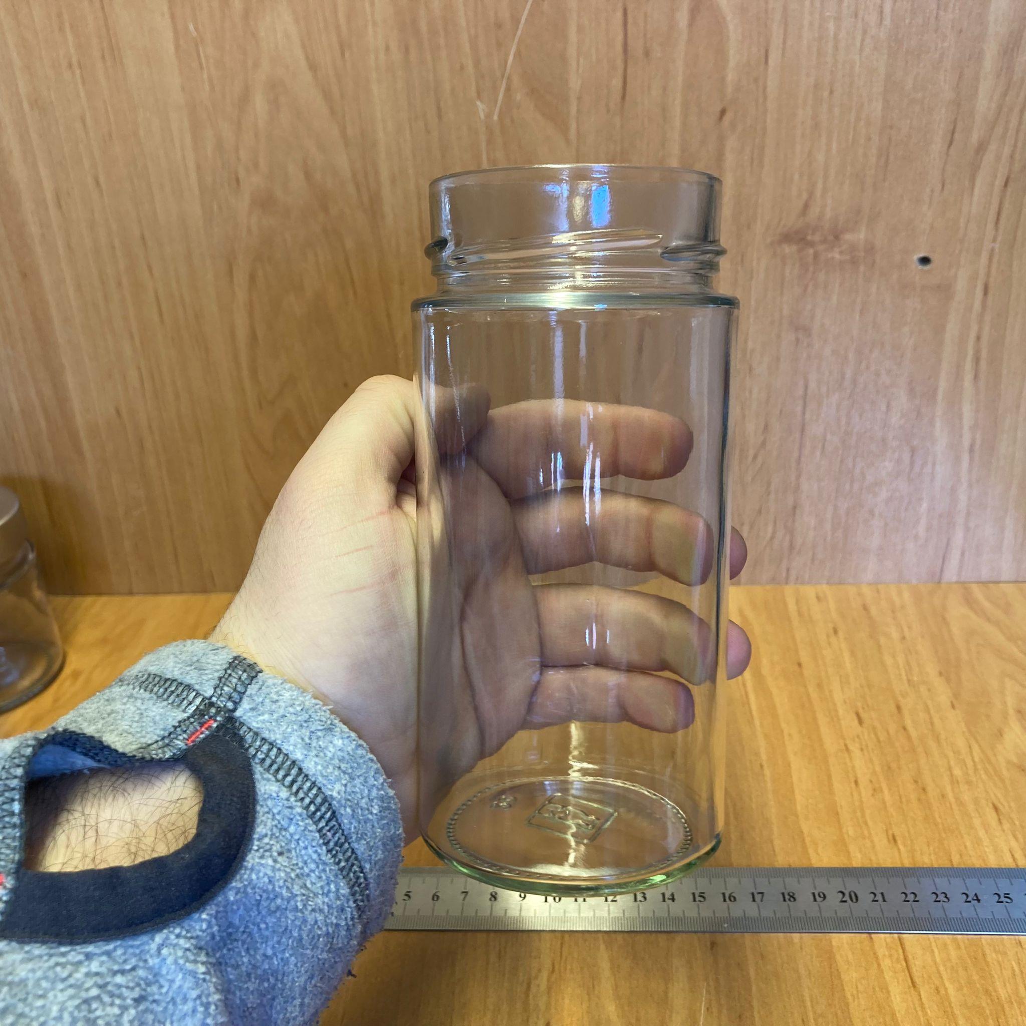 500 CC CAM ALMAN KAVANOZ (70 AĞIZ) - 500 ML DERİN AĞIZ KAVANOZ - KAPAKSIZ