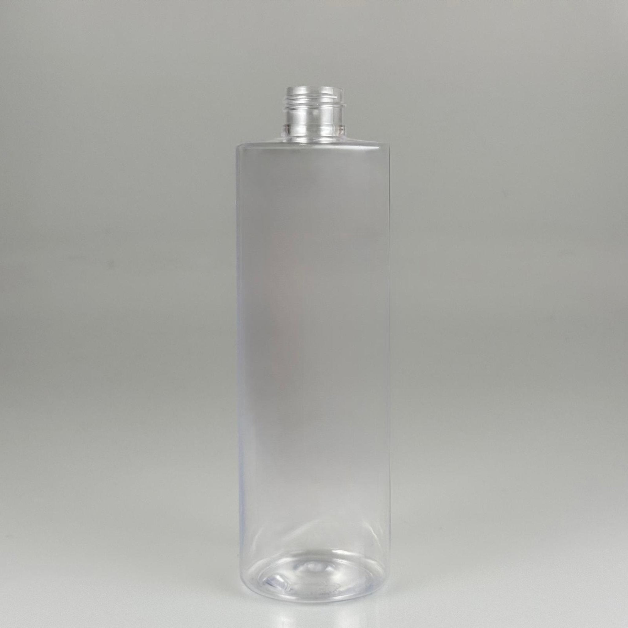 400 CC KÜT BOYUNLU SİLİNDİR PET ŞİŞE (30 GR) - KAPAKSIZ 24 AĞIZ - 400 ML PLASTİK ŞİŞE - ŞEFFAF
