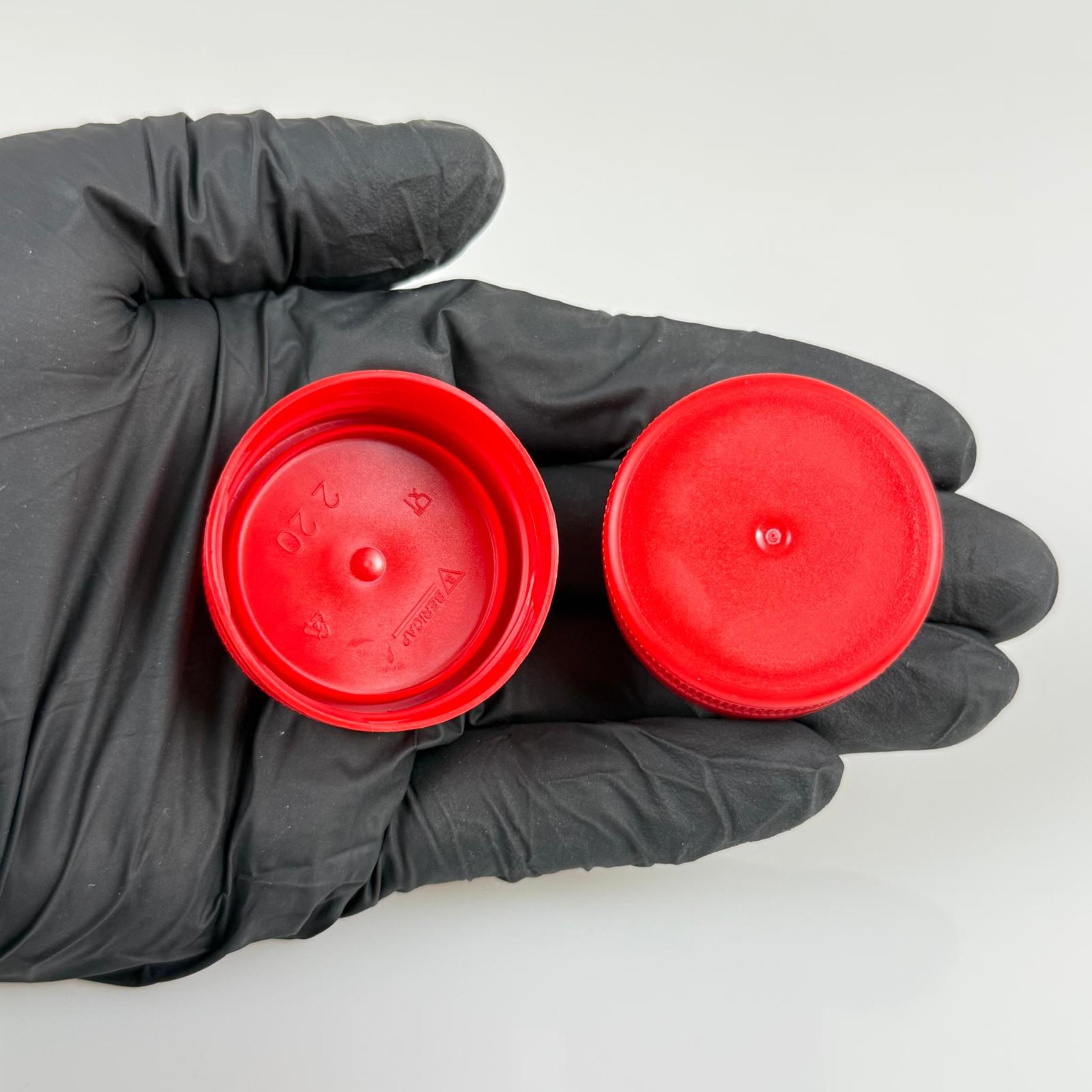 BERİCAP PLASTİK KAPAK SK 38 16-2 S2 MK  KIRMIZI 0812 (PLV) - 38 MM