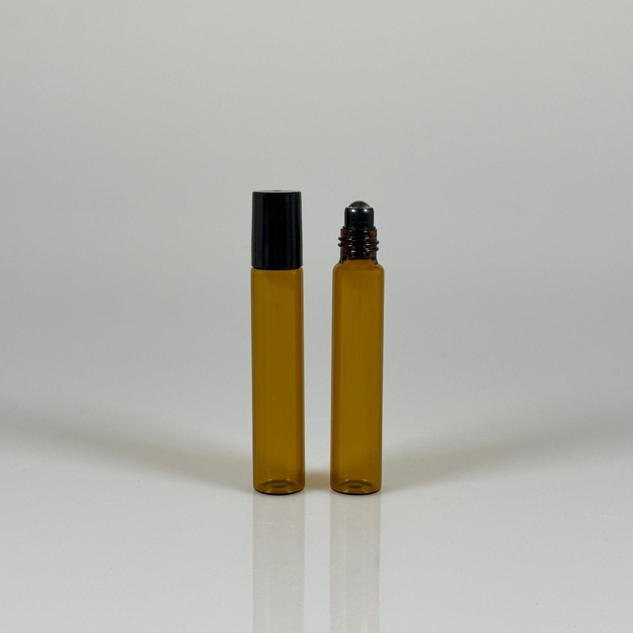 10 CC İNCE UZUN MODEL AMBER AROMA TERAPİ İÇİN CAM ROLL-ON SÜRÜLEBİLİR BİLYELİ ŞİŞE - 10 ML UZUN KAHVERENGİ ROLLON TAKIM SET (ÇELİK BİLYE + SİYAH KAPAK + AMBER ŞİŞE TAKIM)