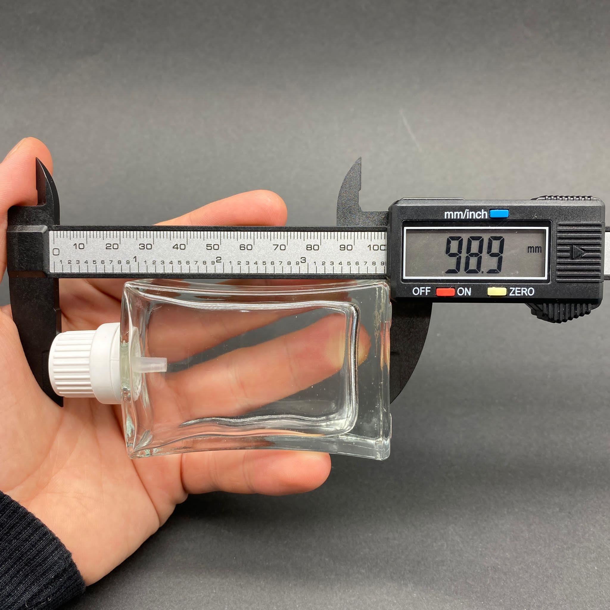 50 CC KÖŞELİ İÇTEN DAMLALIKLI - BEYAZ KİLİT KAPAKLI CAM ŞİŞE - 50 ML STANDART İÇTEN DAMLALIKLI CAM ŞİŞE - 1. KALİTE İTHAL CAM