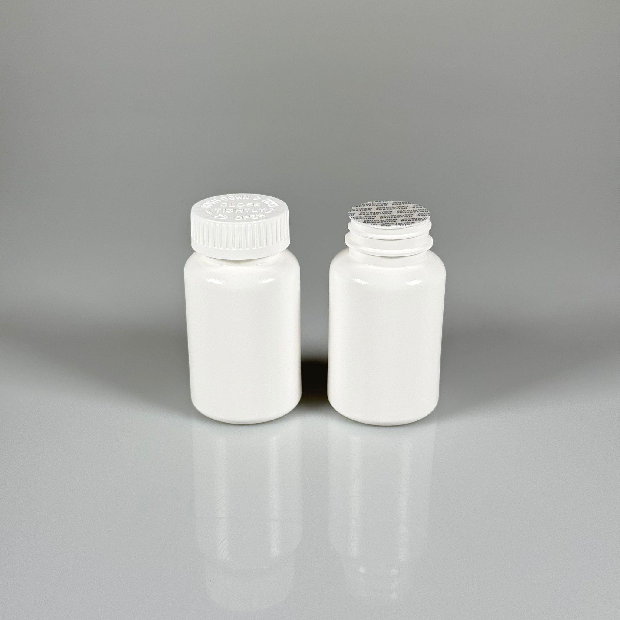 150 CC TABLET ŞİŞESİ -  ÇOCUK KİLİT KAPAKLI + KENDİNDEN YAPIŞKANLI KÖPÜK CONTALI - 150 ML KAPSÜL KUTUSU - İLAÇ ŞİŞESİ - MEDİKAL AMBALAJ
