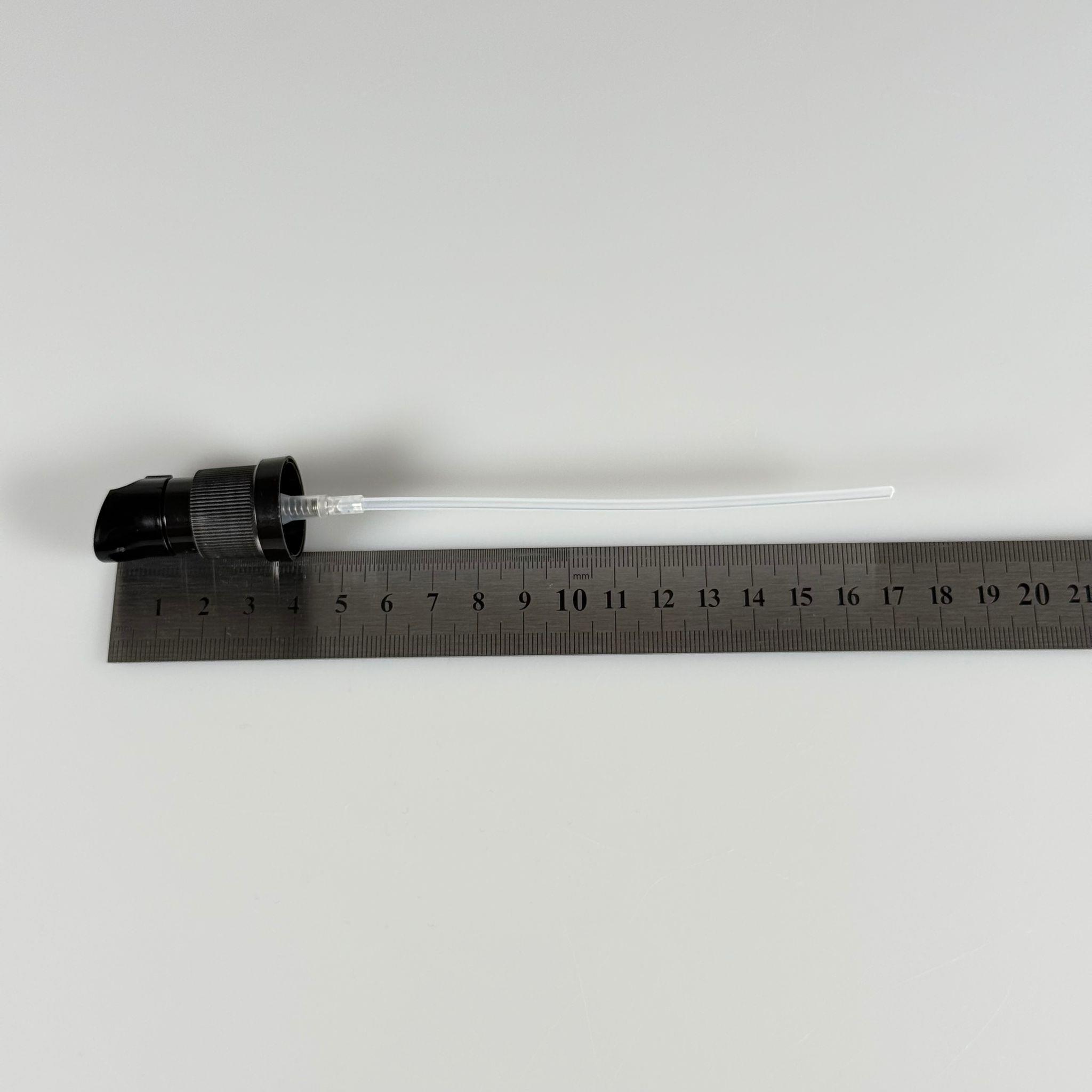 18 MM ETEKLİ LOSYON POMPASI SİYAH - 18 MM SERUM POMPASI (CAM ŞİŞELER İÇİN)
