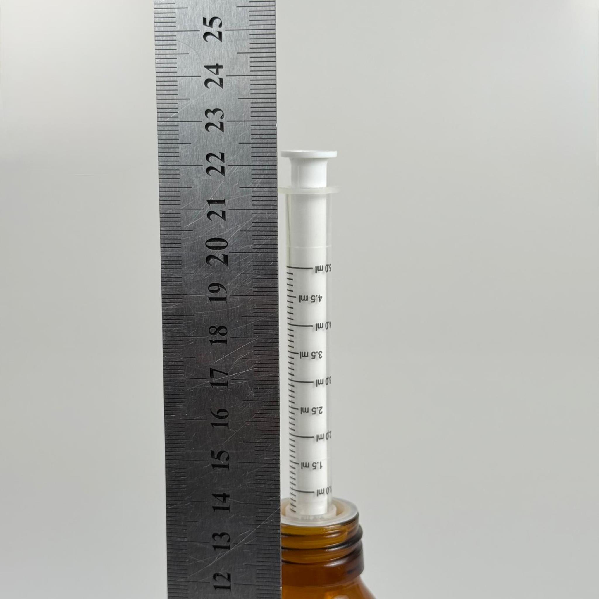 160 ML CAM ECZA ŞİŞESİ + 5 ML DOZAJ PİPETİ + DOZAJ TIPASI + CONTALI PLASTİK KAPAK TAKIM