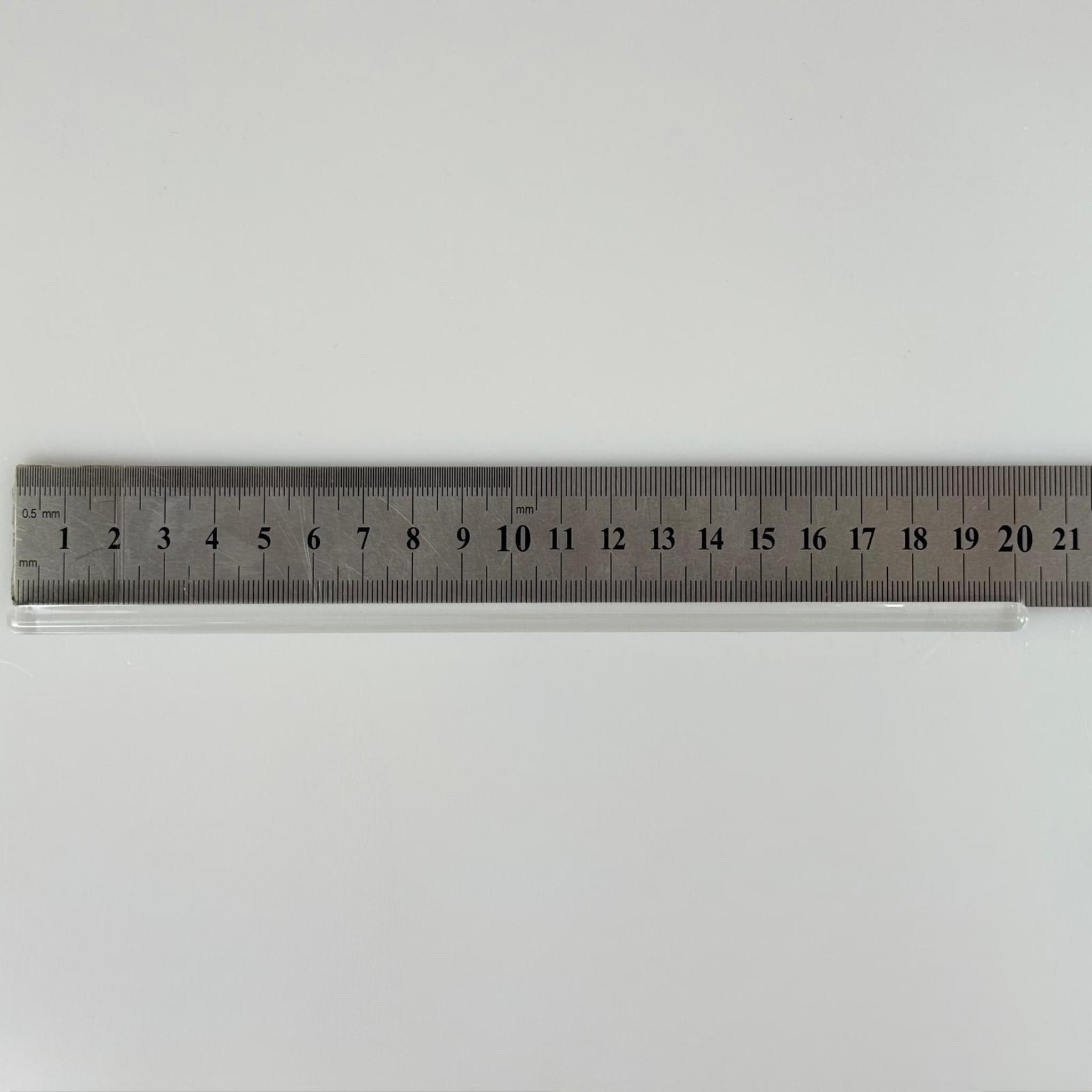 CAM ÇUBUK - 6 MM genişlik x 200 MM uzunluk - İÇİ DOLU CAM BAGET - BOROSİLİKAT LABORATUVAR KARIŞTIRMA ÇUBUĞU