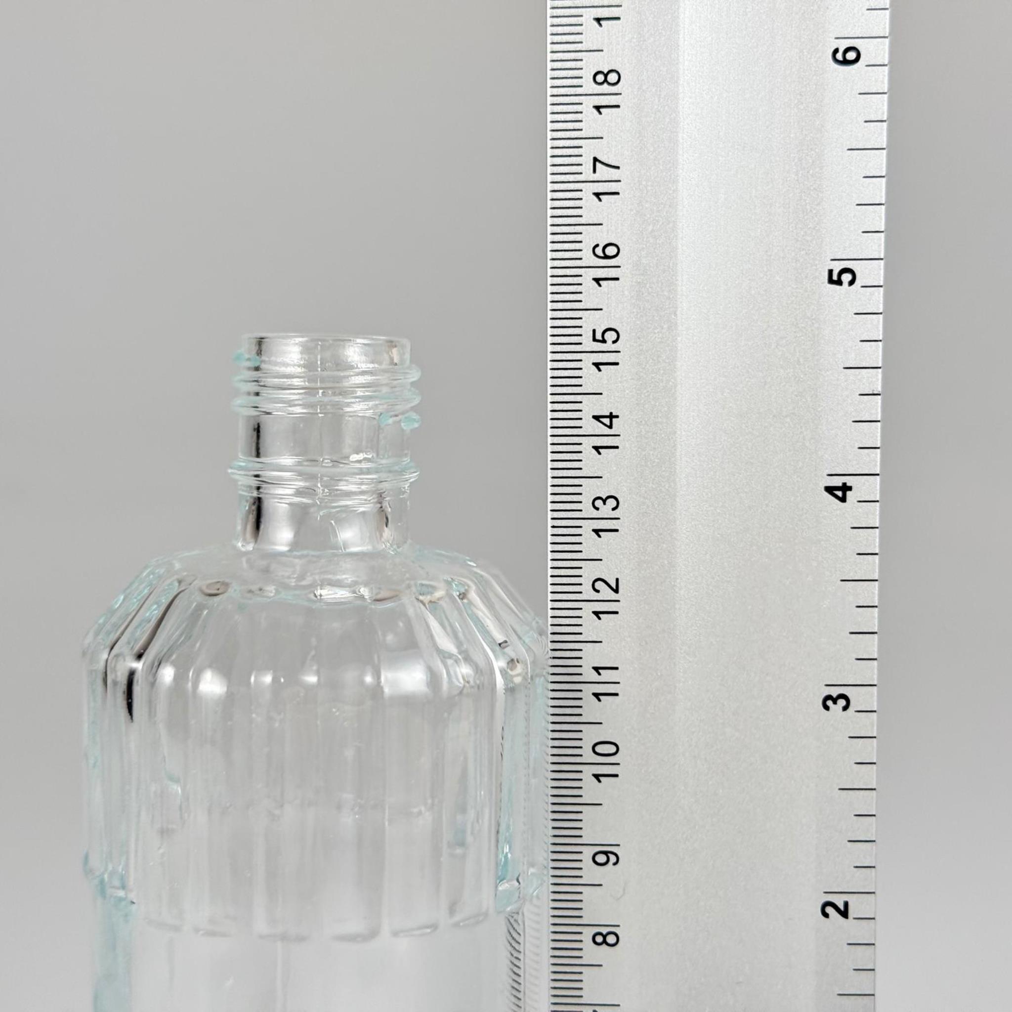 200 CC SİLİNDİR ZÜMRÜT MODEL CAM KOLONYA ŞİŞE - 24 AĞIZ KAPAKSIZ - 200 ML ZÜMRÜT CAM KOLONYA ŞİŞELERİ