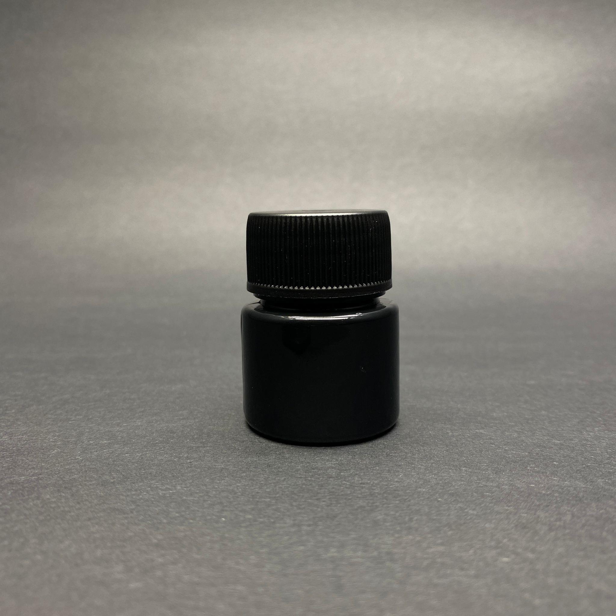 10 CC SİYAH PET KAVANOZ - SİYAH KAPAKLI - 10 ML GENİŞ AĞIZLI PET ŞİŞE - MİNİK NUMUNE KAVANOZU - UFAK PLASTİK KAVANOZ