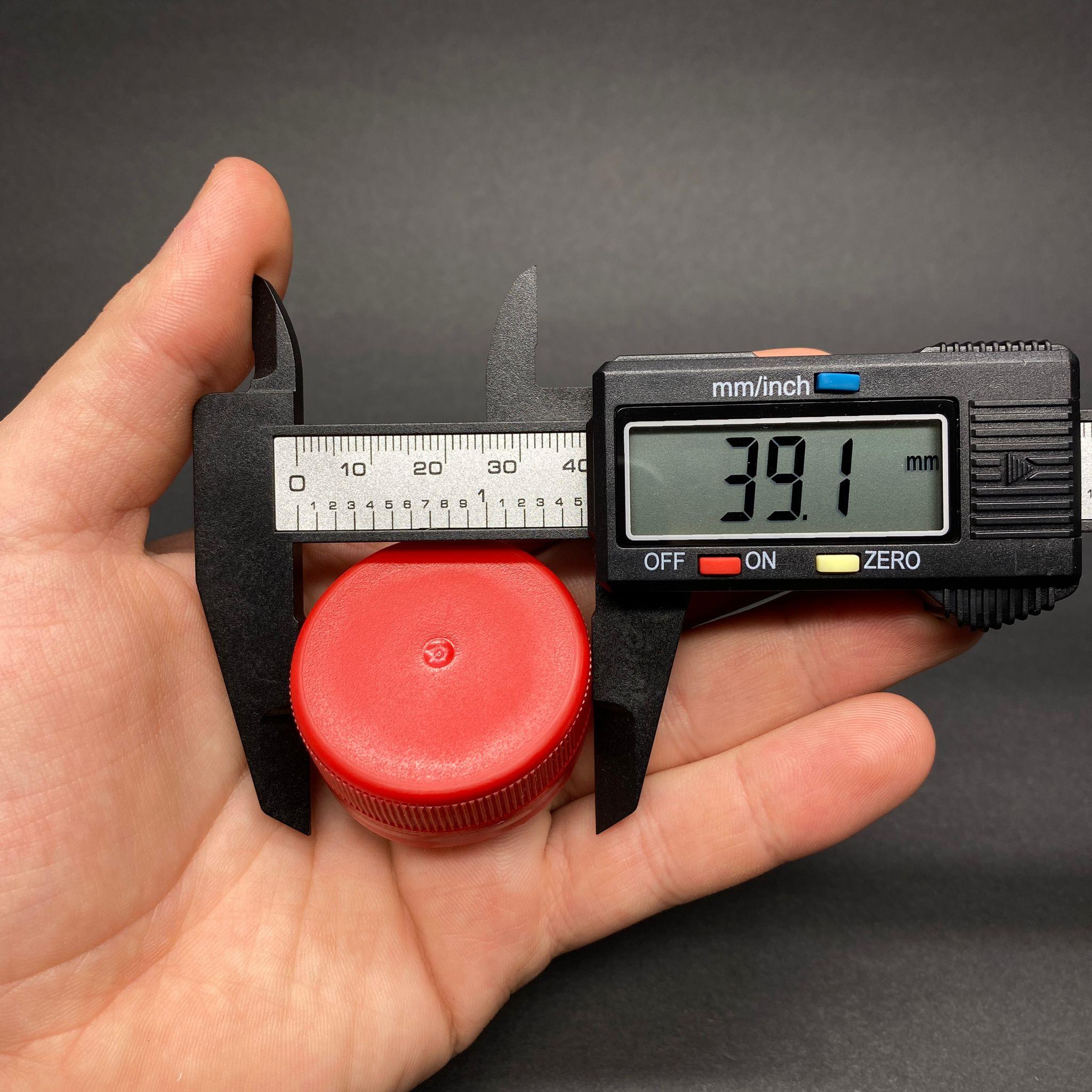 38/16 MM CHS TAHİN PEKMEZ KAPAK FOLYOLU - KIRMIZI - alüminyum indiksiyon folyolu