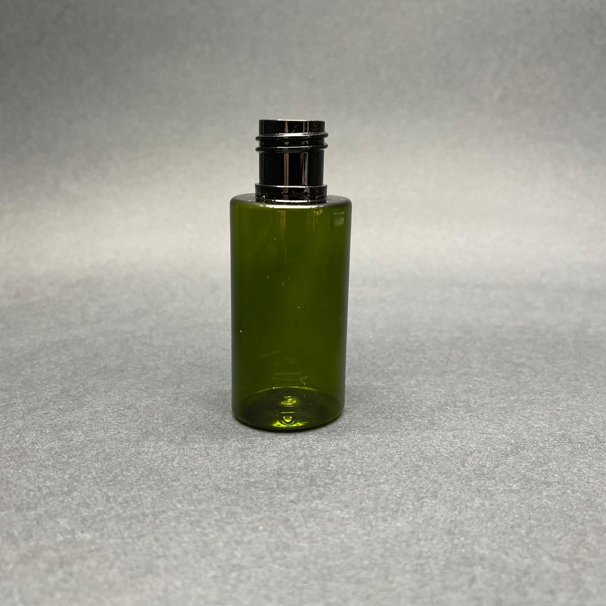 35 CC PET ŞİŞE YEŞİL - KAPAKSIZ 18 AĞIZ - 35 ML PLASTİK BUKLET ŞİŞE UZUN