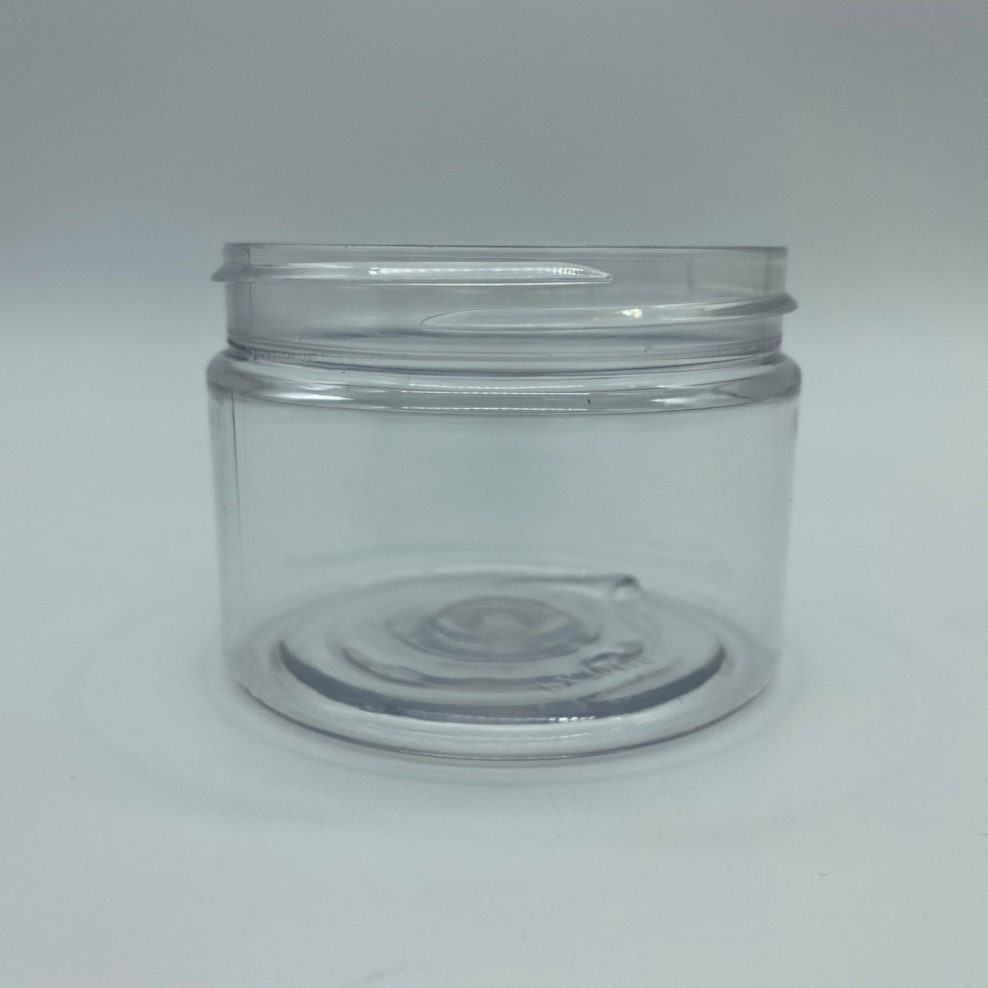 150 CC SERT PLASTİK ŞEFFAF KREM KAVANOZU KAPAKSIZ (70 AĞIZ) 150 ML PLASTİK KAVANOZ