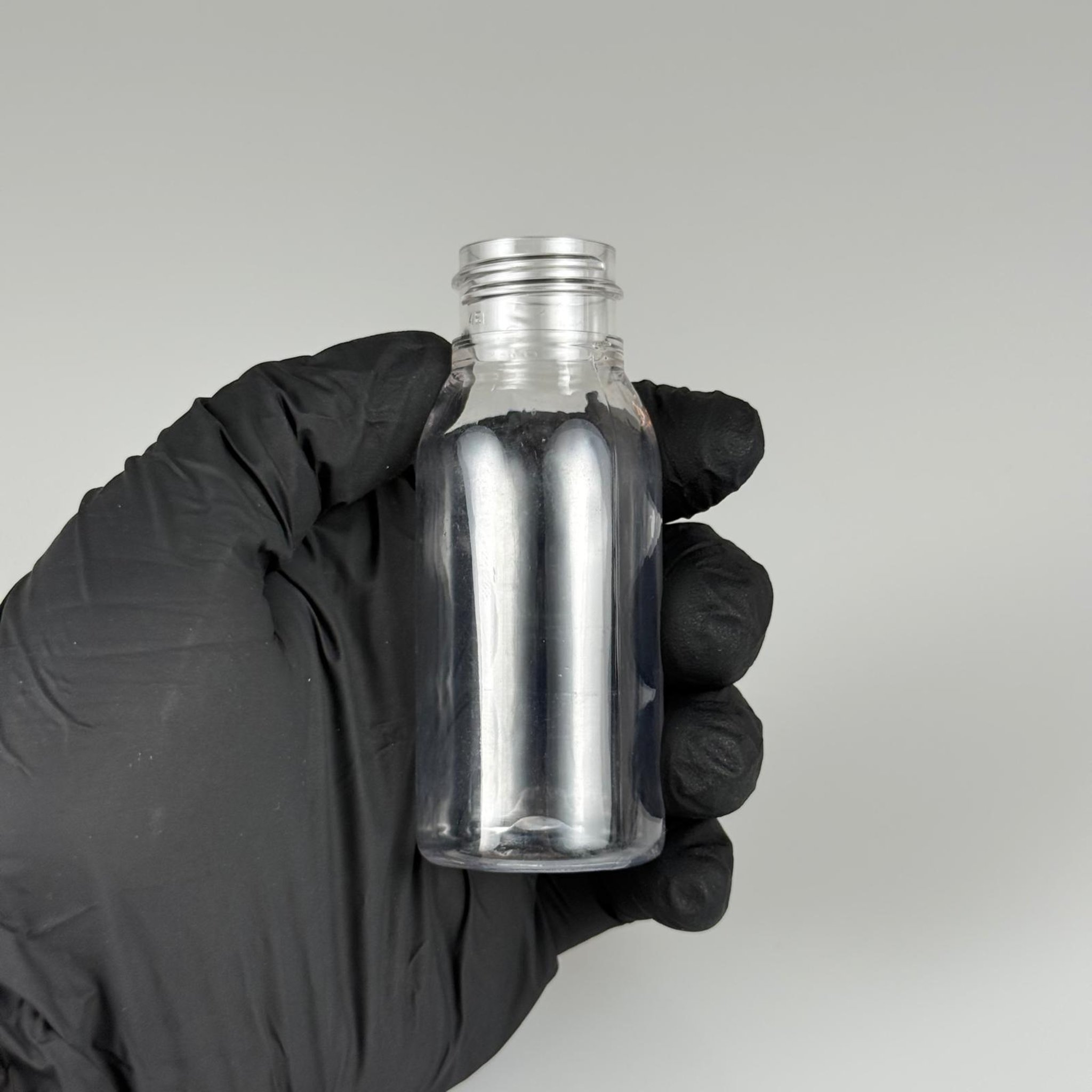 50 CC SERT PLASTİK ŞİŞE KAPAKSIZ (24 AĞIZ) KAPAKSIZ - 50 ML SERT MODEL PET ŞİŞE