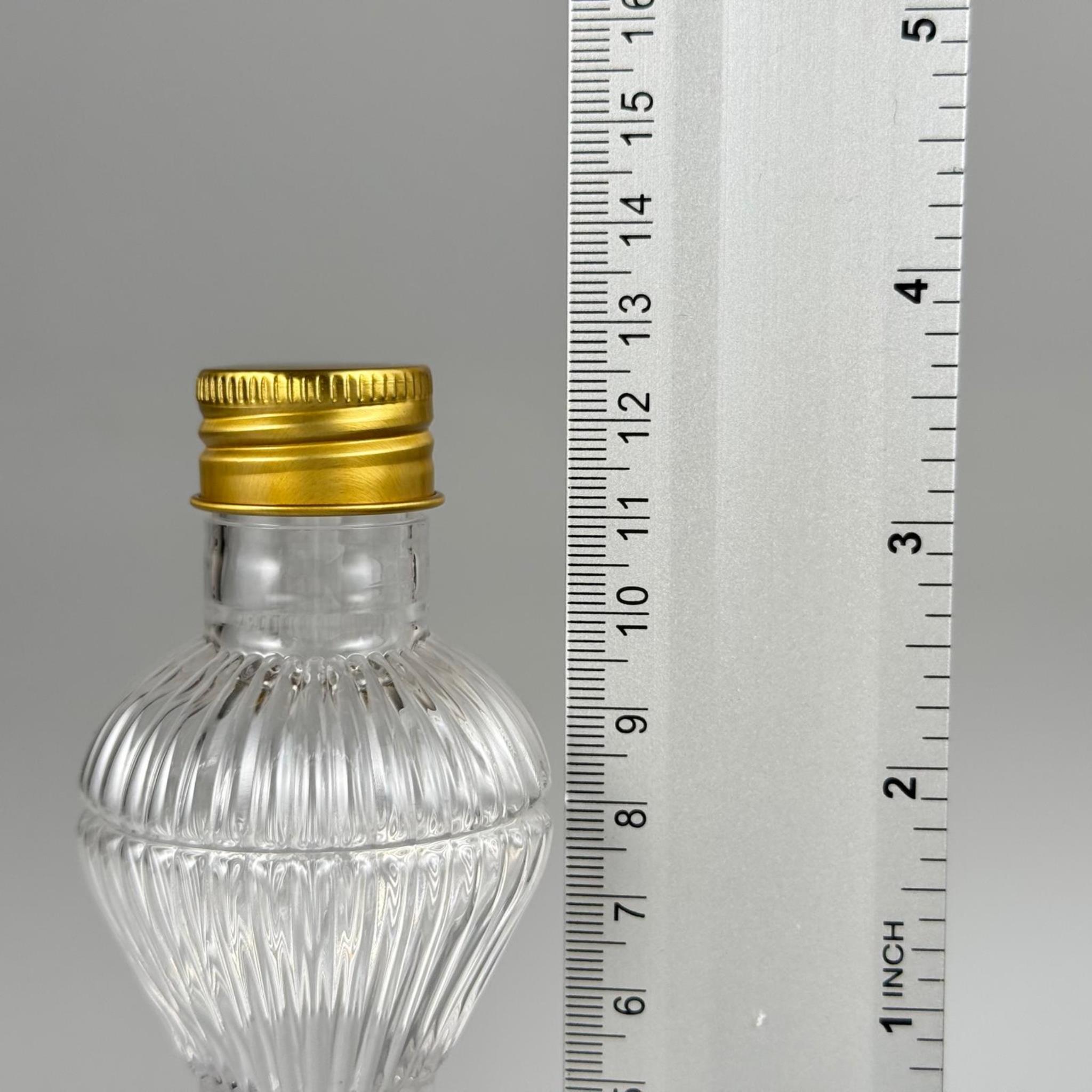 100 CC PIRLANTA CAMPET ŞİŞE (24 AĞIZ) + KÖPÜK CONTALI GOLD METAL ALÜMİNYUM KAPAK + KOLONYA TIPALI TAKIM - 100 ML KAPAKLI CAMPET PLASTİK ŞİŞELER