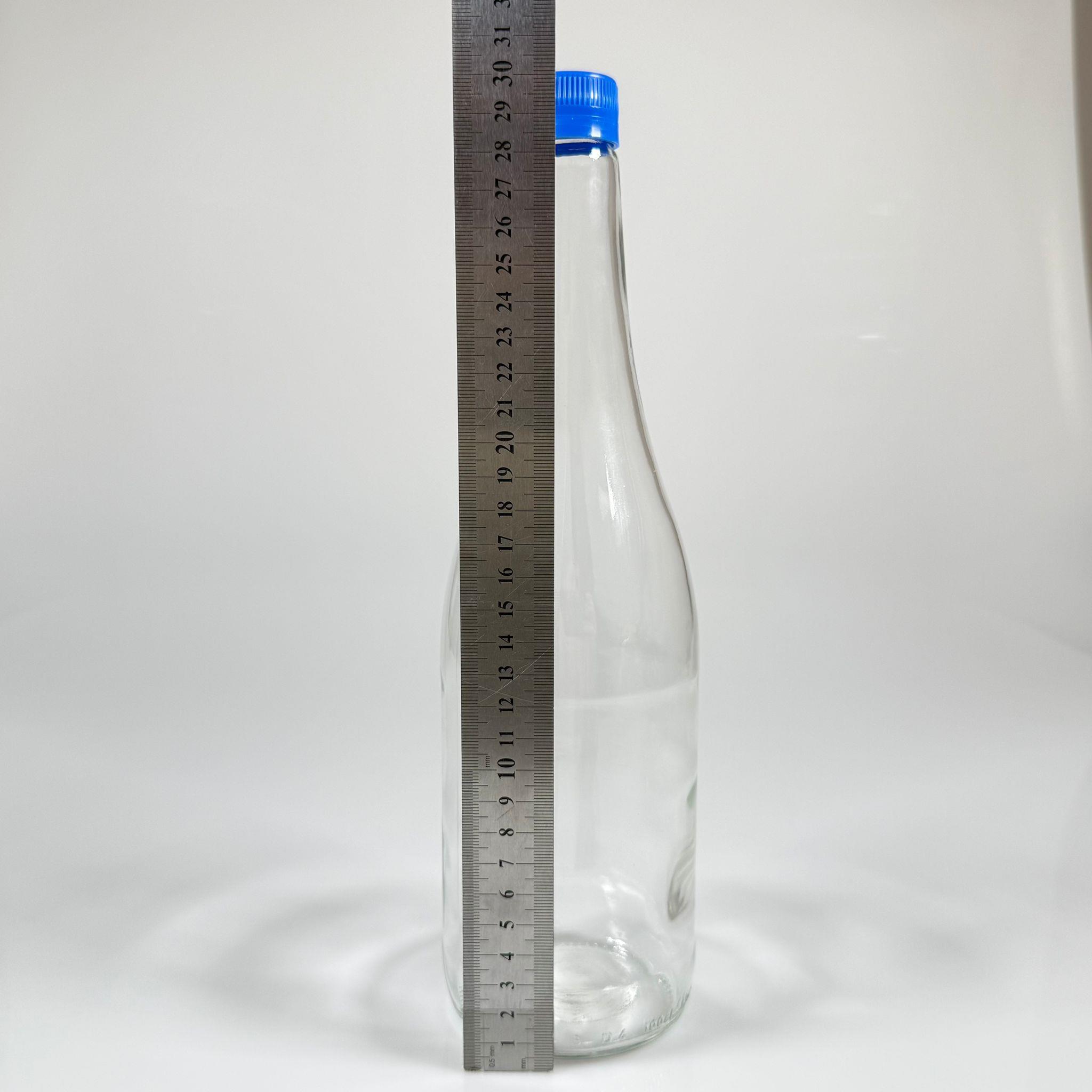 1000 CC CAM ŞERBET ŞİŞESİ - MAVİ KİLİTLİ KAPAKLI - 1 LİTRE CAM ŞİŞE - 1000 ML KAPAKLI CAM ŞİŞE - ŞİŞECAM KODU 418699