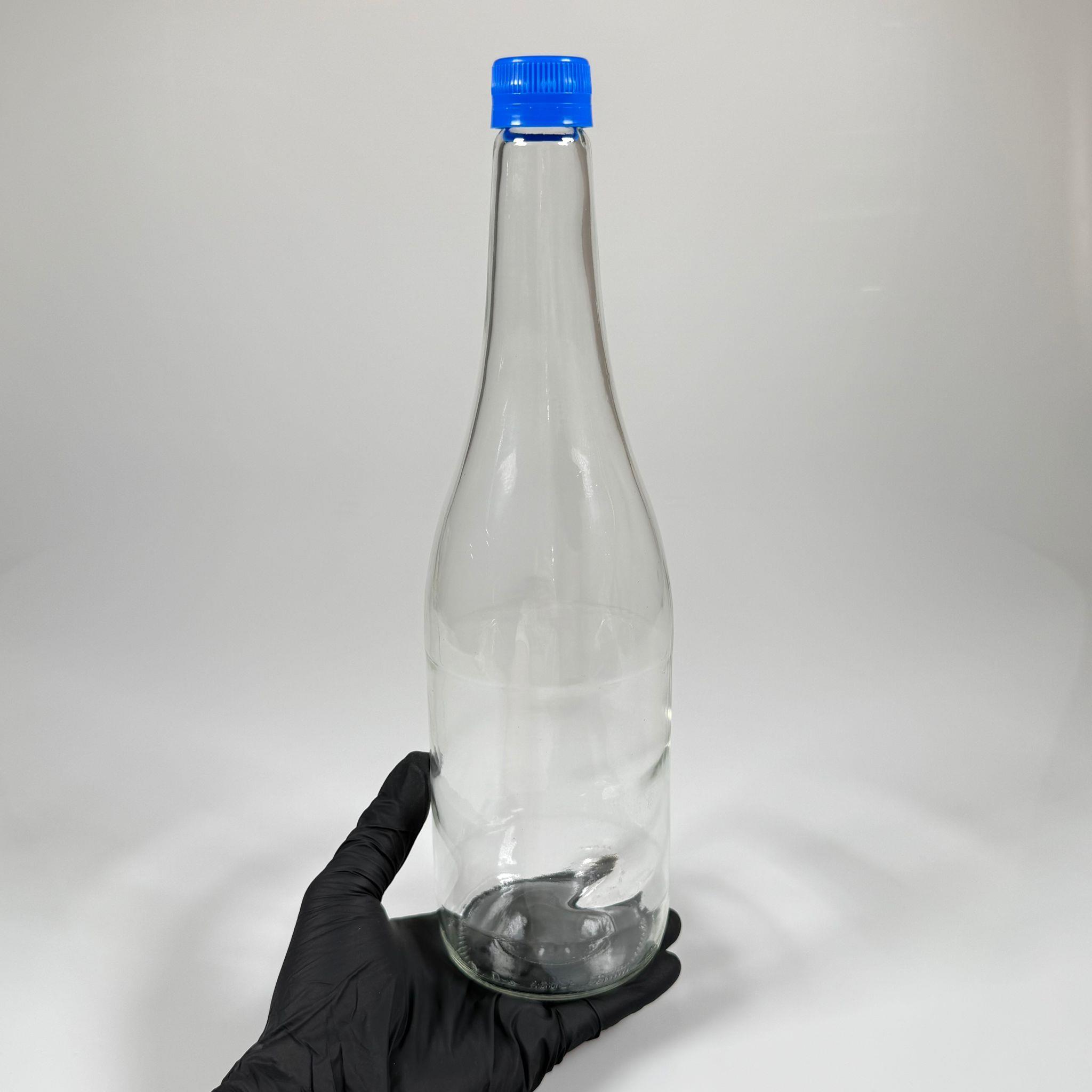 1000 CC CAM ŞERBET ŞİŞESİ - MAVİ KİLİTLİ KAPAKLI - 1 LİTRE CAM ŞİŞE - 1000 ML KAPAKLI CAM ŞİŞE - ŞİŞECAM KODU 418699