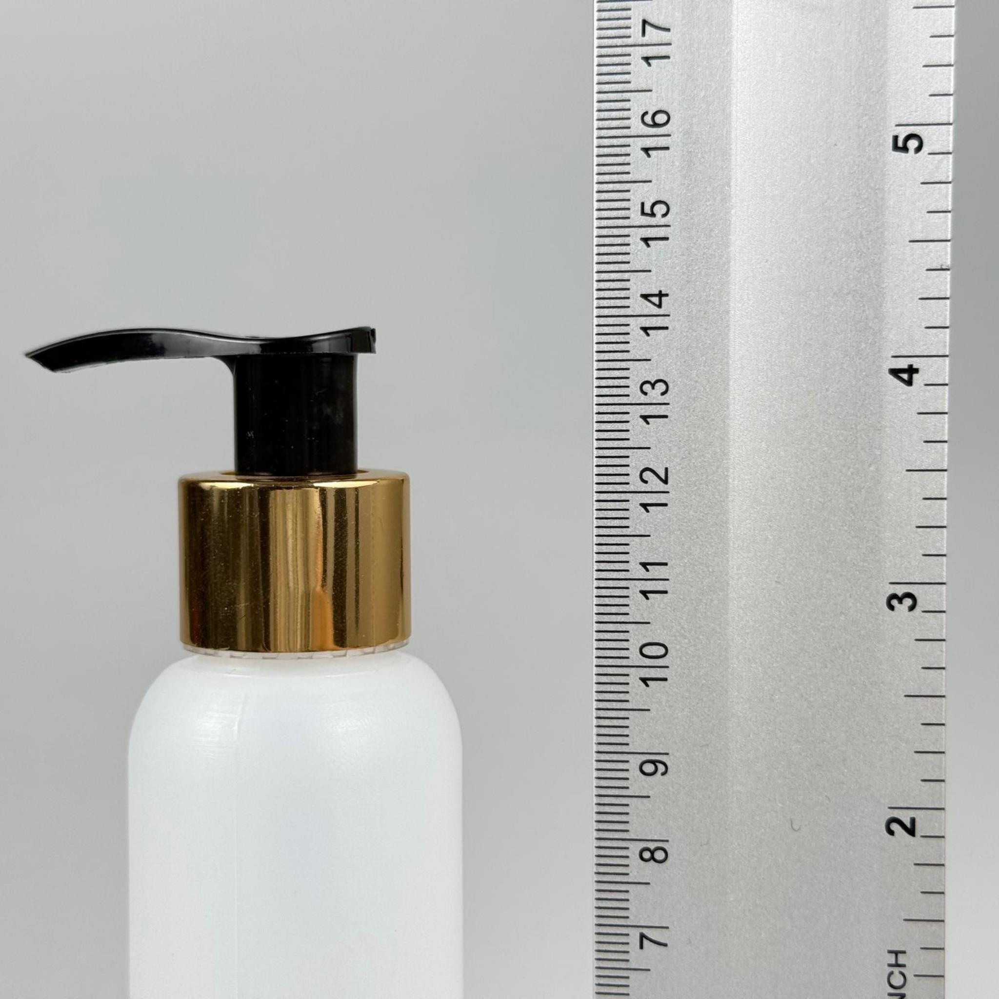 100 CC NATÜREL SERT POLİETİLEN ŞİŞE + GOLD POMPALI ( 24 MM ) - 100 ML GOLD POMPALI SERT POLİETİLEN ŞİŞE (YOĞUN KIVAMLI SIVILARDA TIKANMAZ)