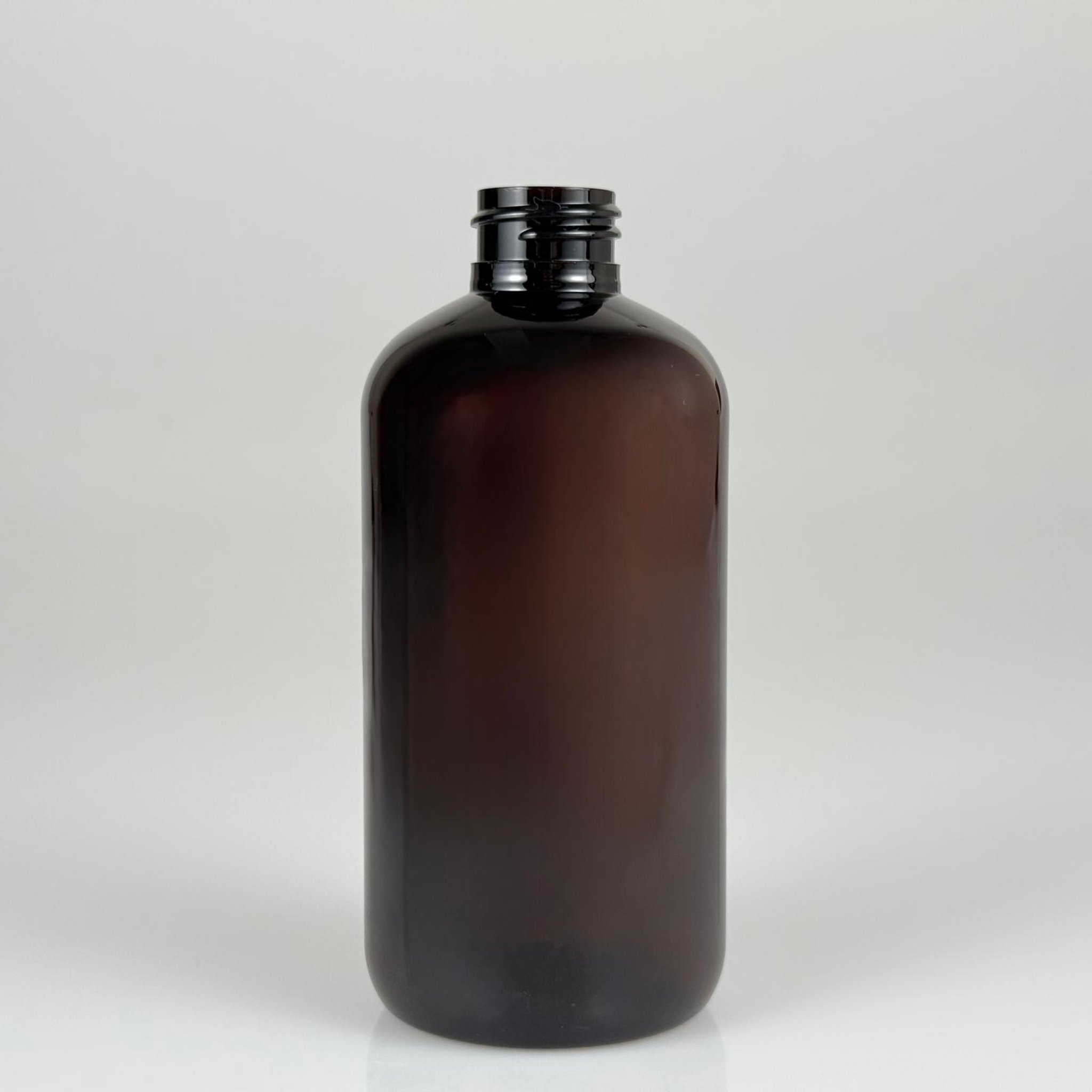 250 CC AMBER PLASTİK ŞİŞE ZEYNEP MODEL KAPAKSIZ (24 AĞIZ) - 250 ML TOMBUL PET ŞİŞE