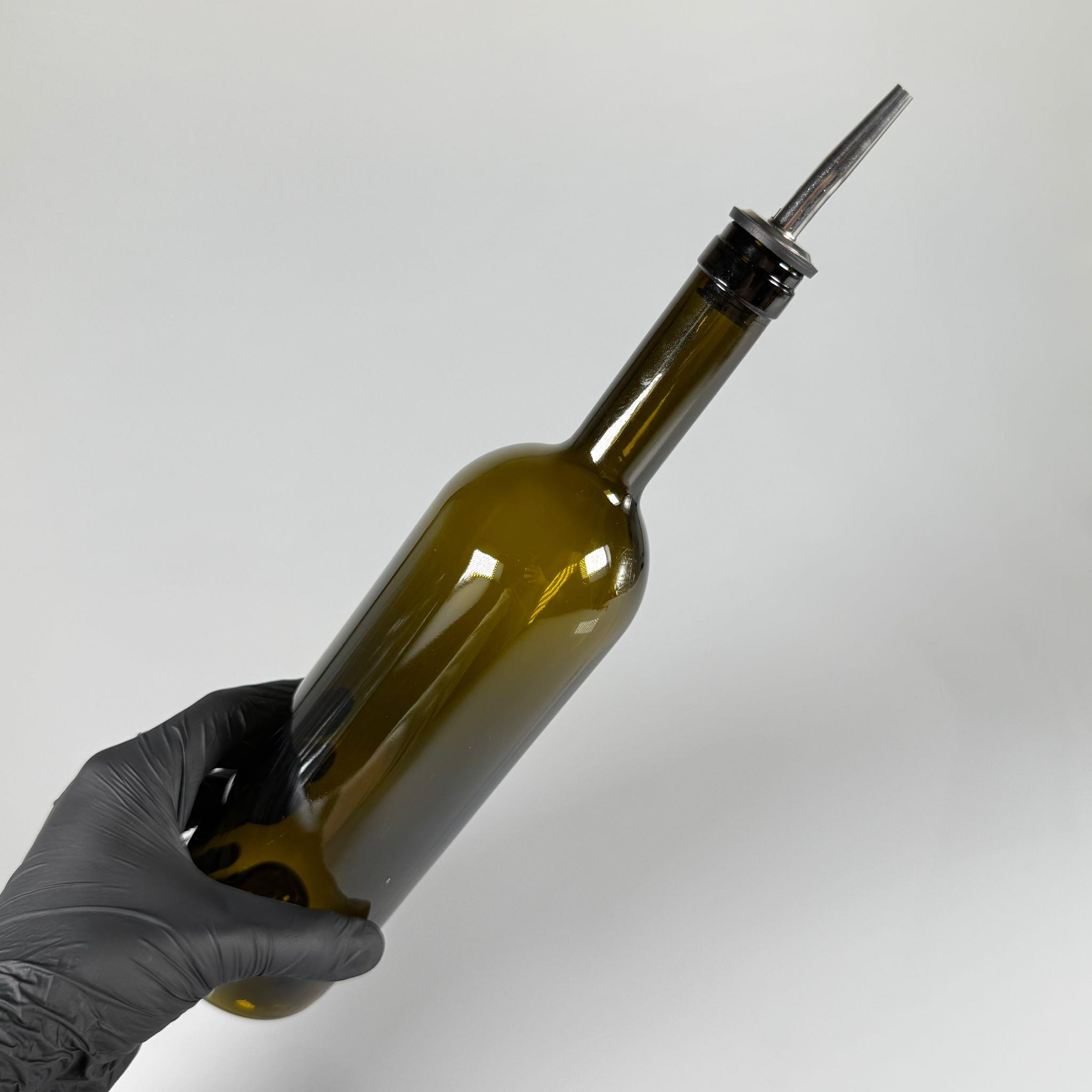 750 CC PAŞABAHÇE YAĞDANLIK ŞİŞESİ - ÇELİK YAĞDANLIK TIPALI - 750 ML YAĞ ŞİŞESİ YEŞİL - CAM ZEYTİNYAĞ ŞİŞESİ - YAĞLIK CAM ŞİŞE - Damlatmaz Yağlık Sirkelik