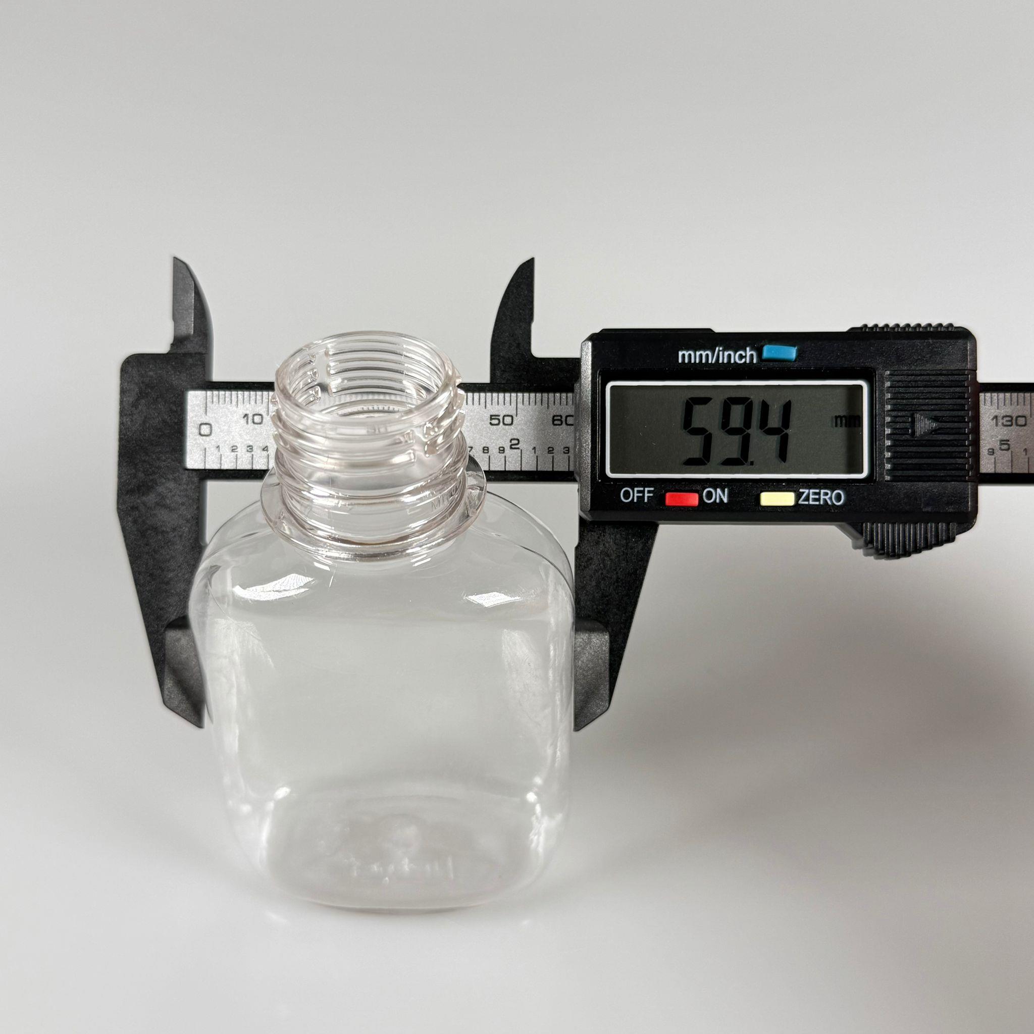 100 CC YASSI PET ŞİŞE KAPAKSIZ - AĞIZ ÇAPI 28 MM MEŞRUBAT - 100 ML PET ŞİŞE KALIN (15 GR)