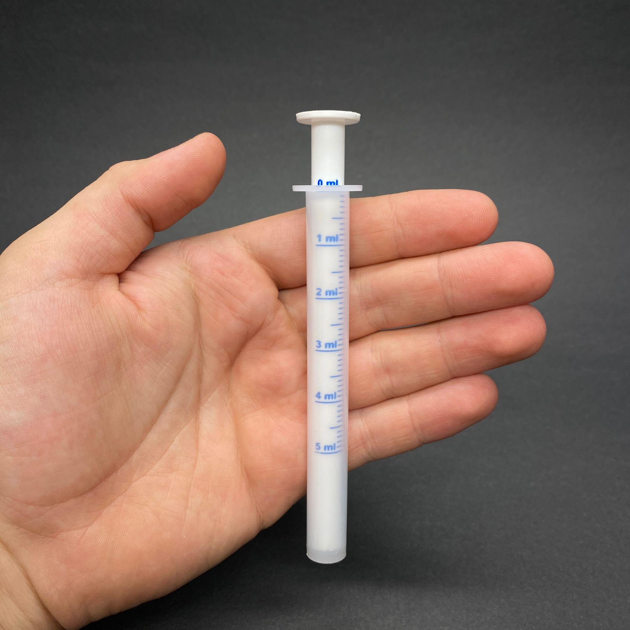 DOZAJ PİPETİ - 5 ML - PLASTİK ENJEKTÖR, ÖLÇÜLÜ ŞURUP ŞIRINGASI, ORAL İLAÇ PİPET