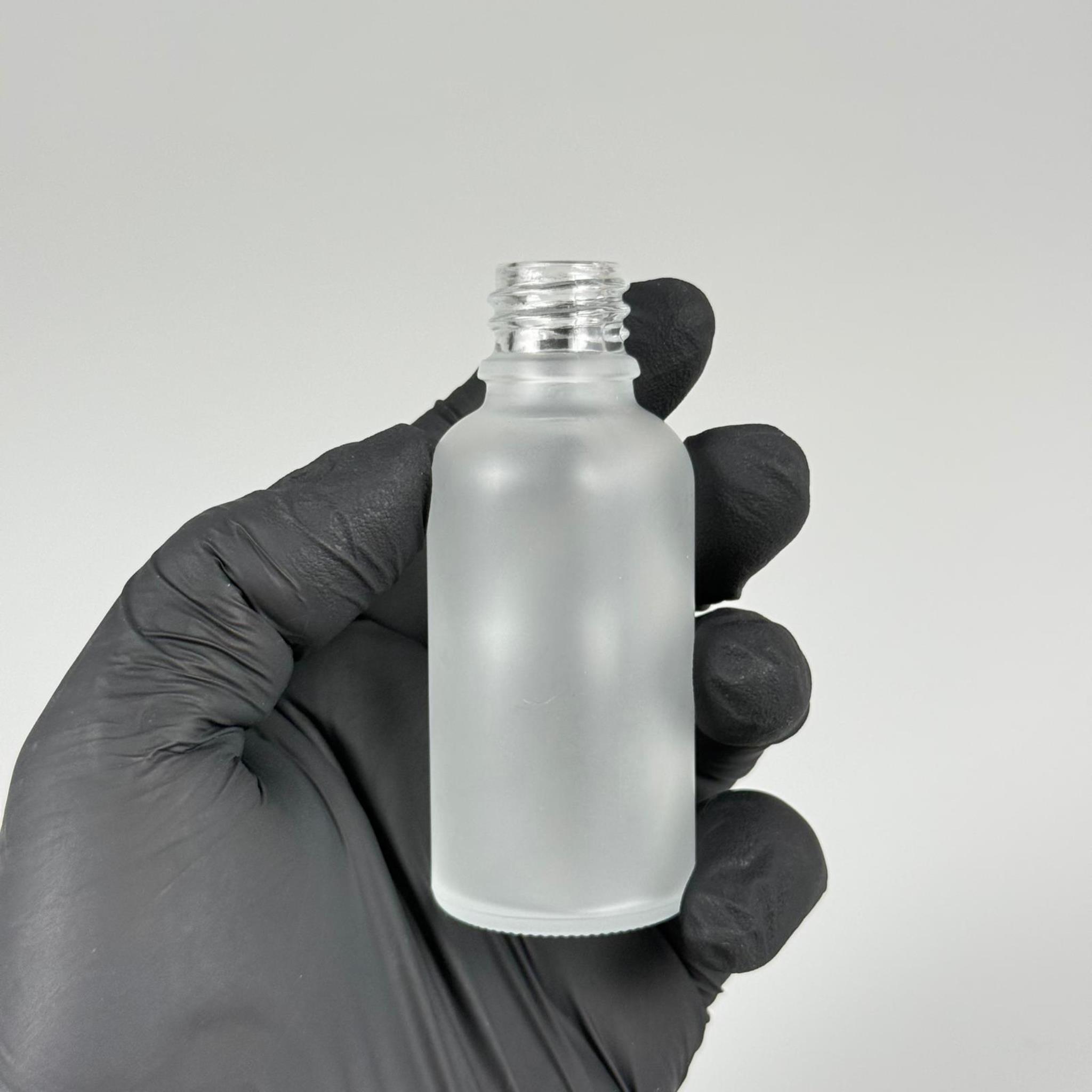 30 CC BUZLU CAM ŞİŞE KAPAKSIZ (18 AĞIZ) - 30 ML CAM ŞİŞE - BUZLAMA CAM ŞİŞE