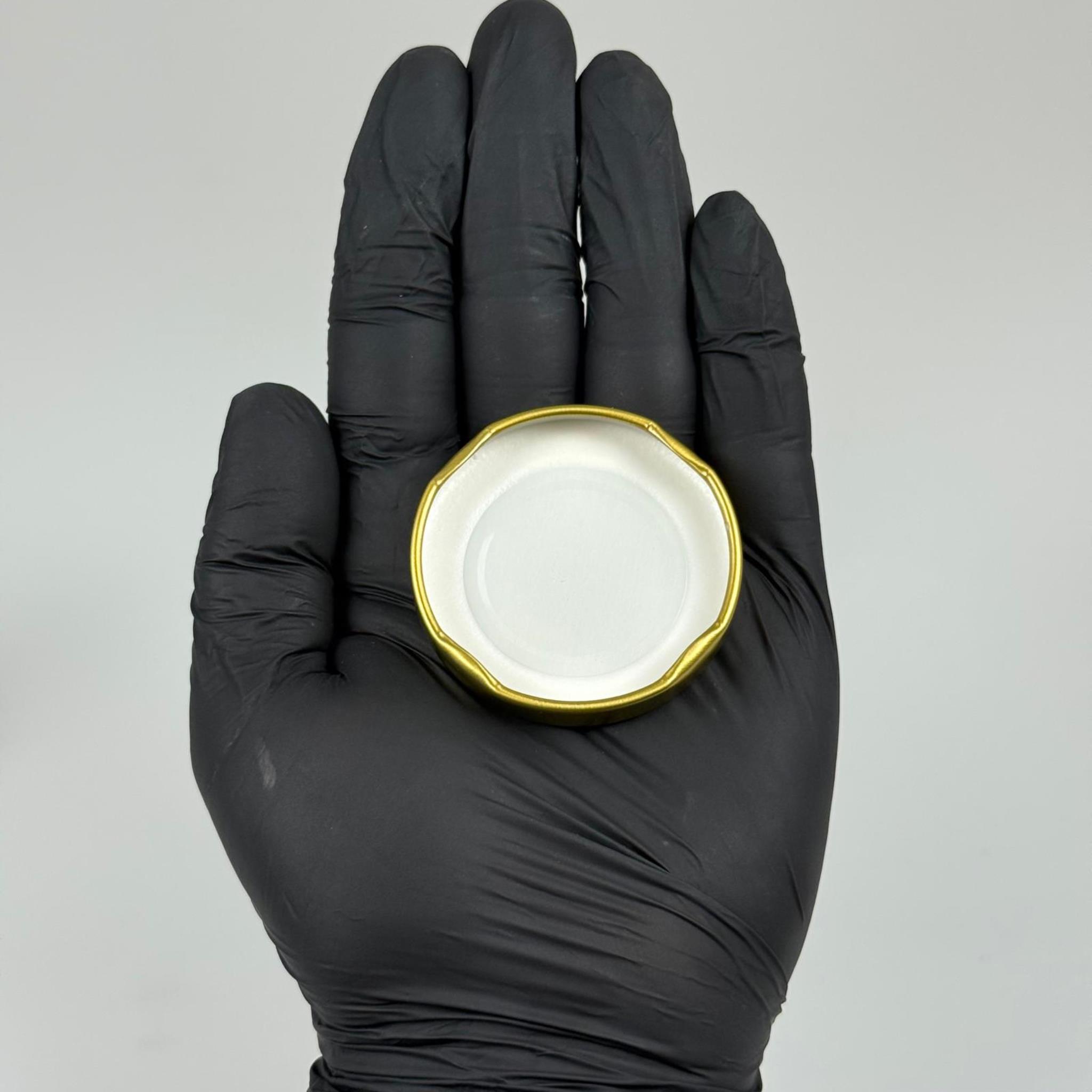 48 MM TWİST-OFF GOLD METAL KAPAK
