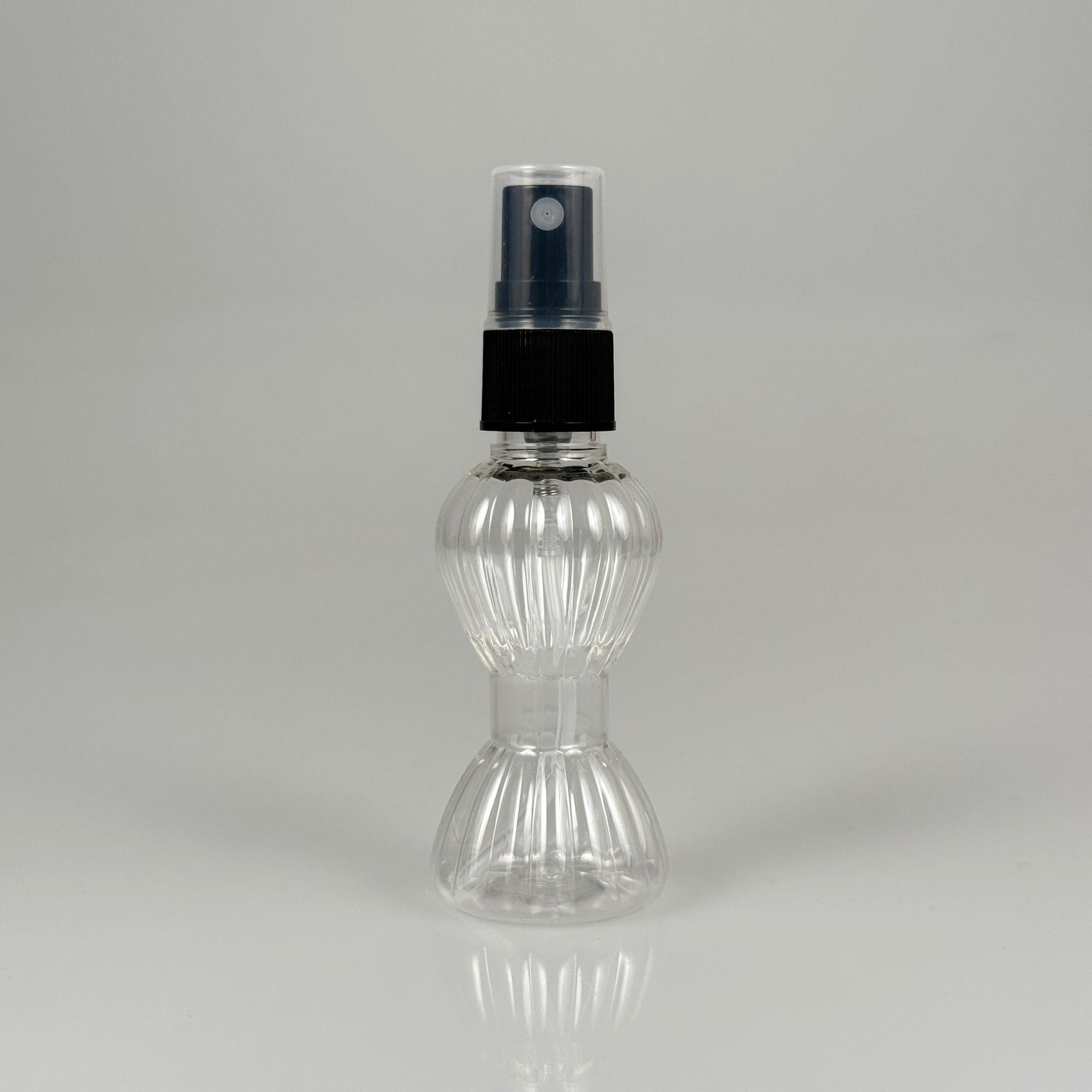40 CC PIRLANTA CAMPET ŞİŞE - SİYAH SPREYLİ TAKIM - 40 ML SPREYLİ KOLONYA ŞİŞESİ