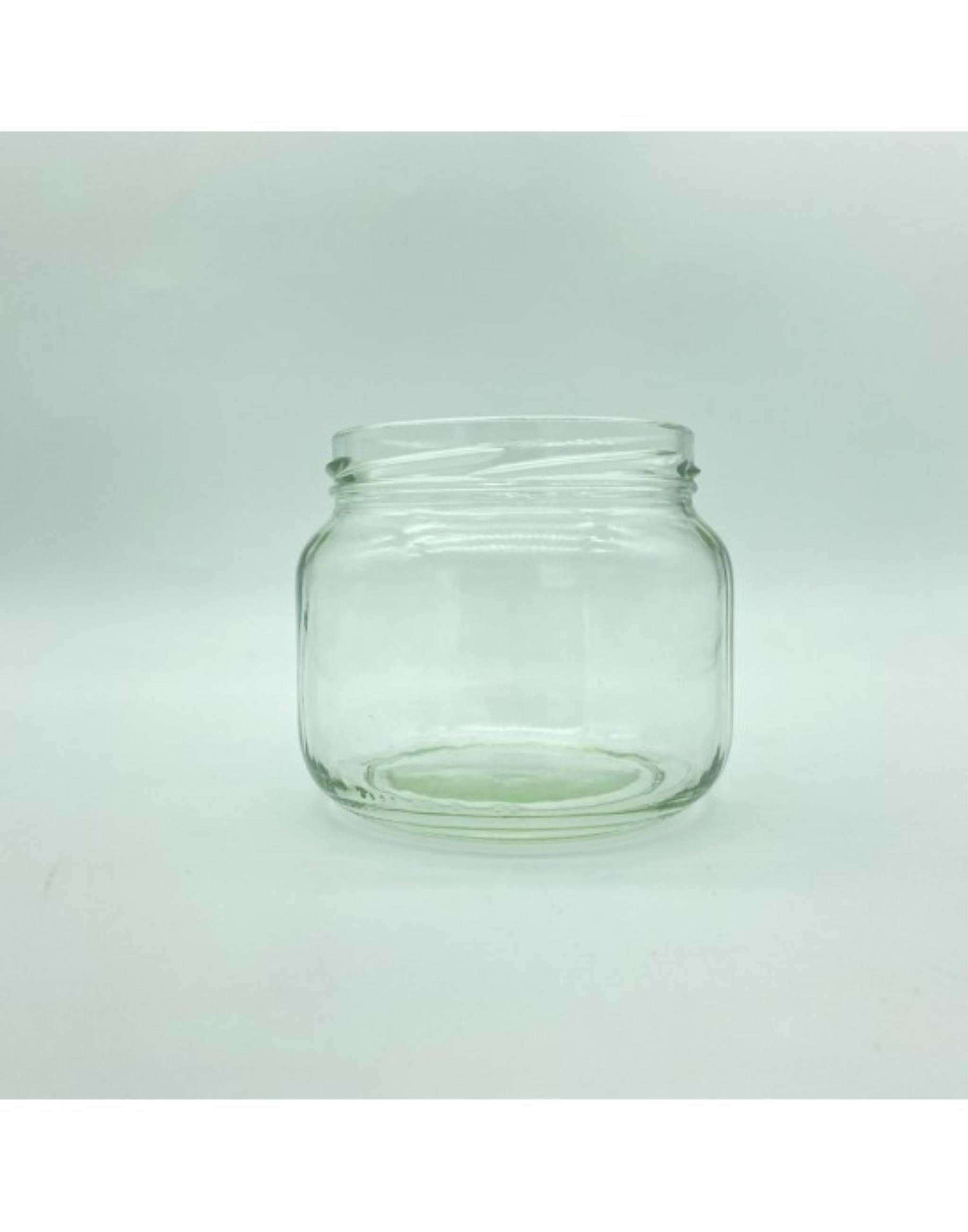 400 CC BASIK CAM KAVANOZ KAPAKSIZ (82 AĞIZ) - 400 ML CAM KESTANE ŞEKERİ KAVANOZU - ŞİŞECAM ÜRÜN KODU: 103340