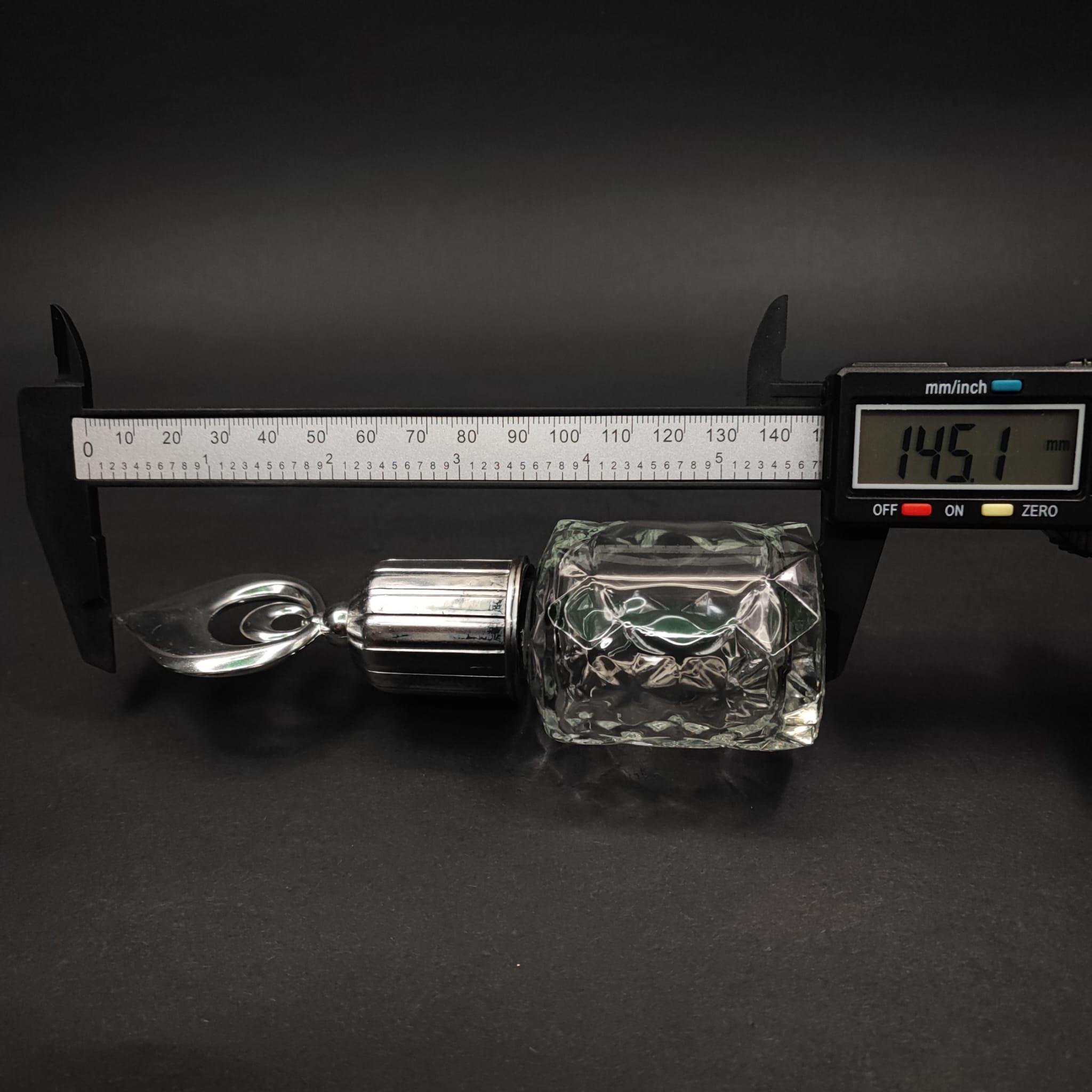 50 CC VELORA CAM ŞİŞE - GÜMÜŞ HİLAL KAPAKLI + KOLONYA TIPALI - 50 ML DÜĞÜN, NİŞAN, SÖZ, KINA, CENAZE, PROMOSYON İÇİN HEDİYELİK LÜX KOLONYA ŞİŞELERİ