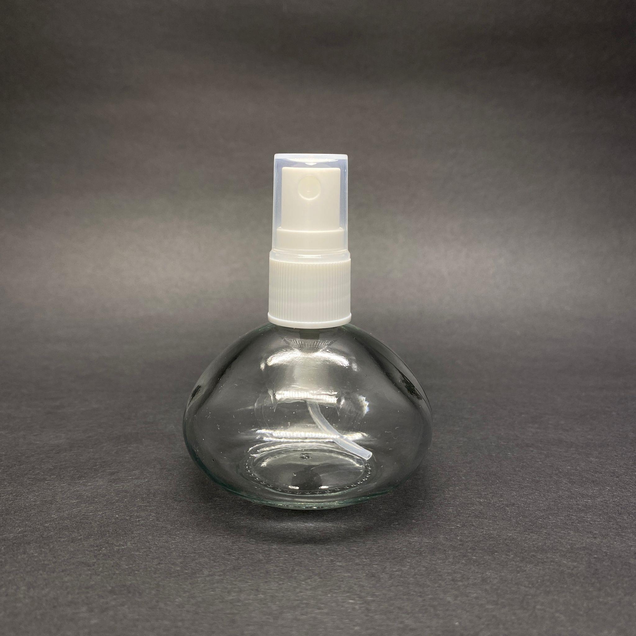 50 CC BASIK CAM ŞİŞE + BEYAZ SPREY FISFIS - 50 ML HEDİYELİK CAM KOLONYA ŞİŞESİ - DÜĞÜN, NİŞAN, SÖZ, KINA, CENAZE, PROMOSYON İÇİN HEDİYELİK KOLONYA ŞİŞELERİ
