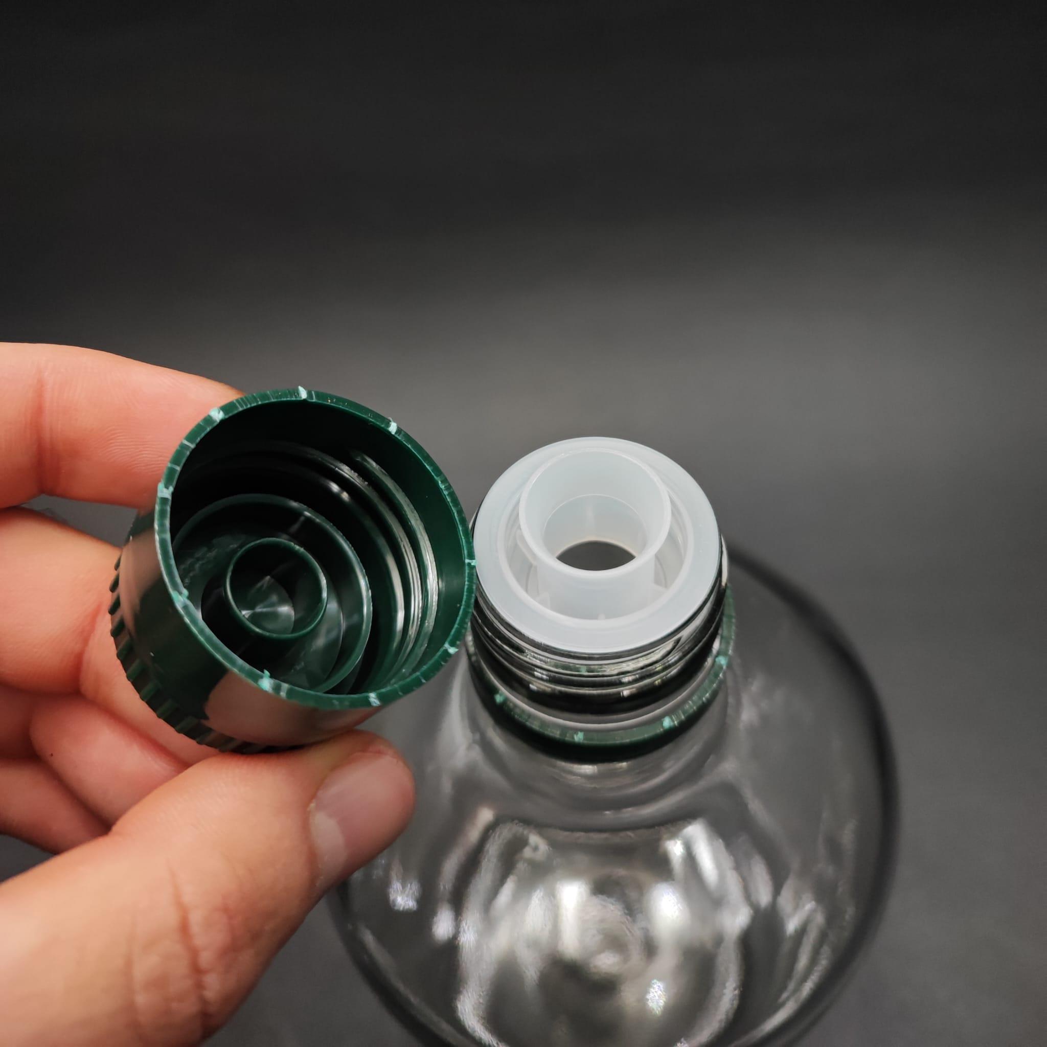 750 CC GORDO CAM ŞİŞE - AKITICILI KİLİTLİ YEŞİL DROP STOP KAPAKLI - 750 ML GORDO TOMBUL CAM ŞİŞE , zeytinyağ şişesi , sirke şişesi , nar ekşisi şişesi , yağ şişesi