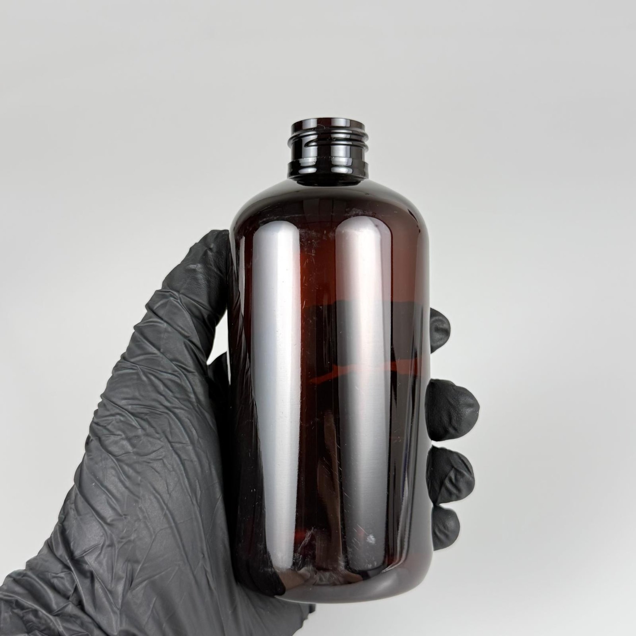 250 CC AMBER PLASTİK ŞİŞE ZEYNEP MODEL KAPAKSIZ (24 AĞIZ) - 250 ML TOMBUL PET ŞİŞE