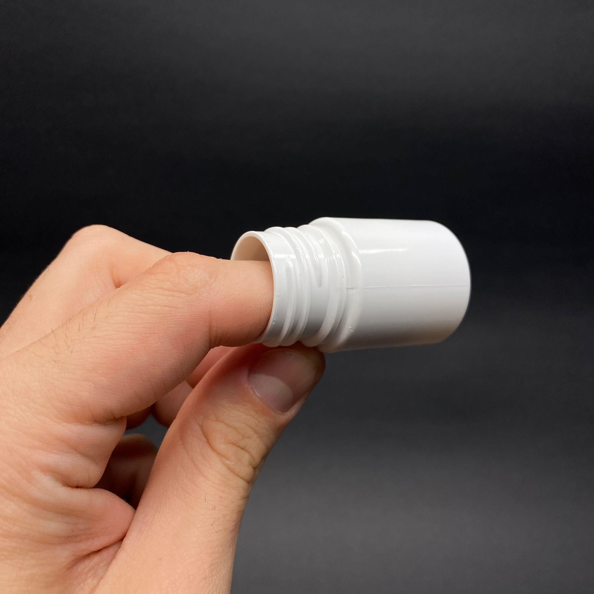 15 CC BEYAZ PET KAVANOZ - SİYAH KAPAKLI - 15 ML GENİŞ AĞIZLI PET ŞİŞE - MİNİK NUMUNE KAVANOZU - UFAK PLASTİK KAVANOZ