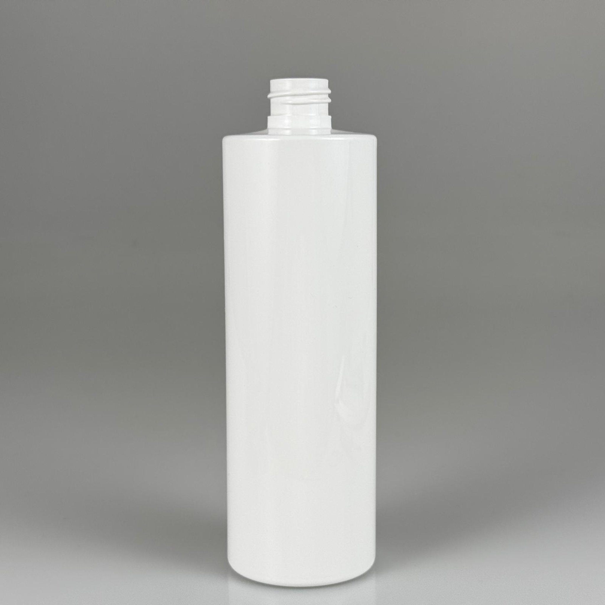 400 CC KÜT BOYUNLU SİLİNDİR PET ŞİŞE (30 GR) - KAPAKSIZ 24 AĞIZ - 400 ML PLASTİK ŞİŞE - BEYAZ