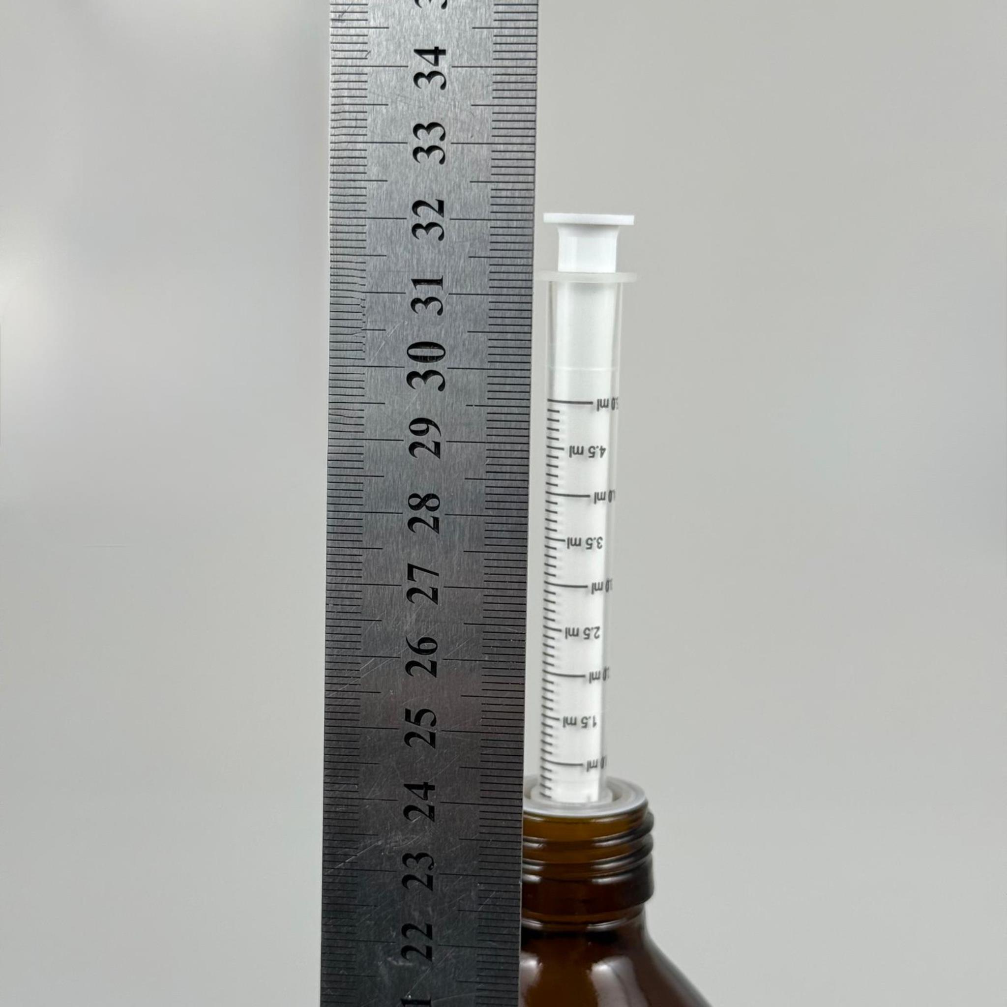 1000 ML CAM ECZA ŞİŞESİ + 5 ML DOZAJ PİPETİ + DOZAJ TIPASI + CONTALI PLASTİK KAPAK TAKIM