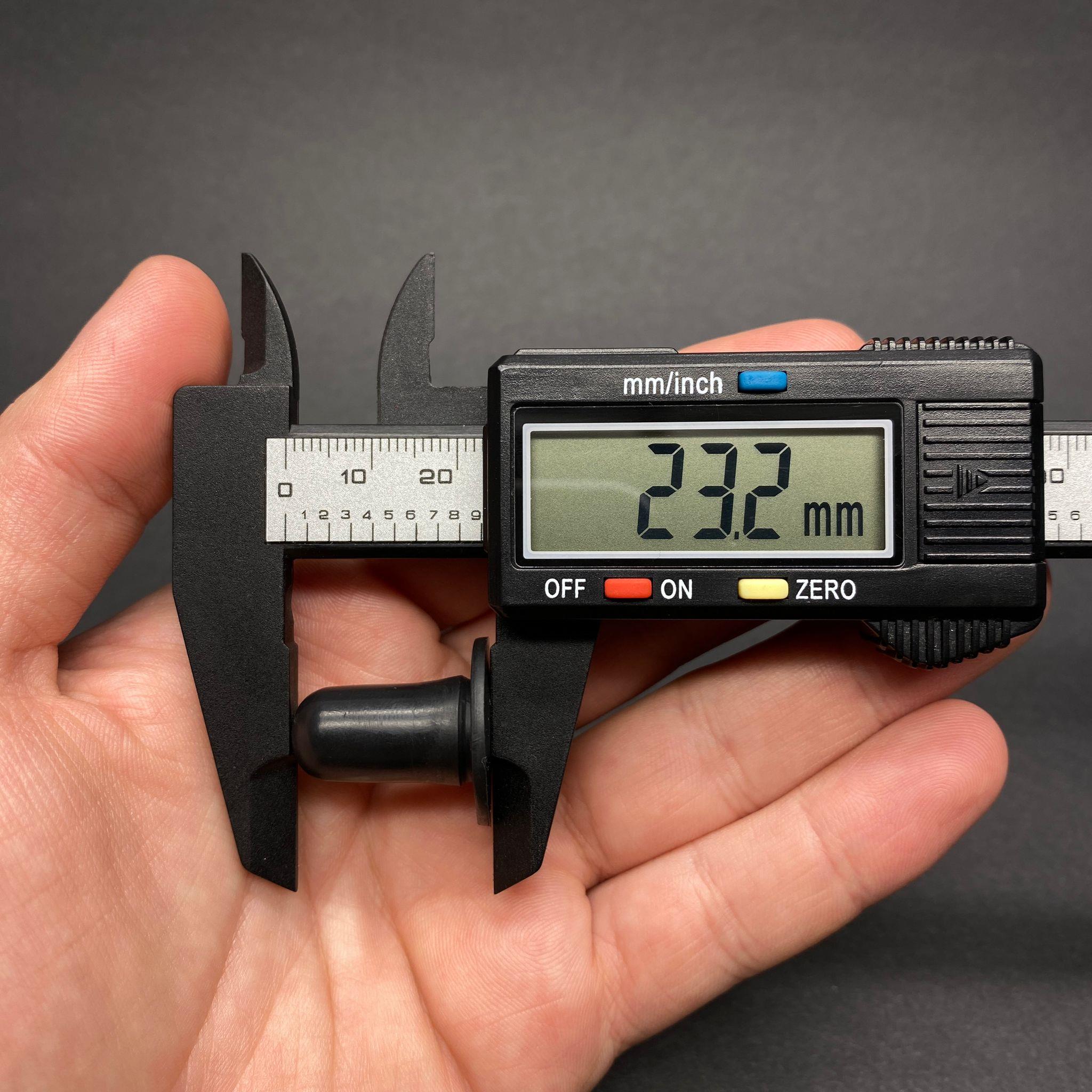 25 MM EMZİK SİYAH (DAMLALIK İÇİN)