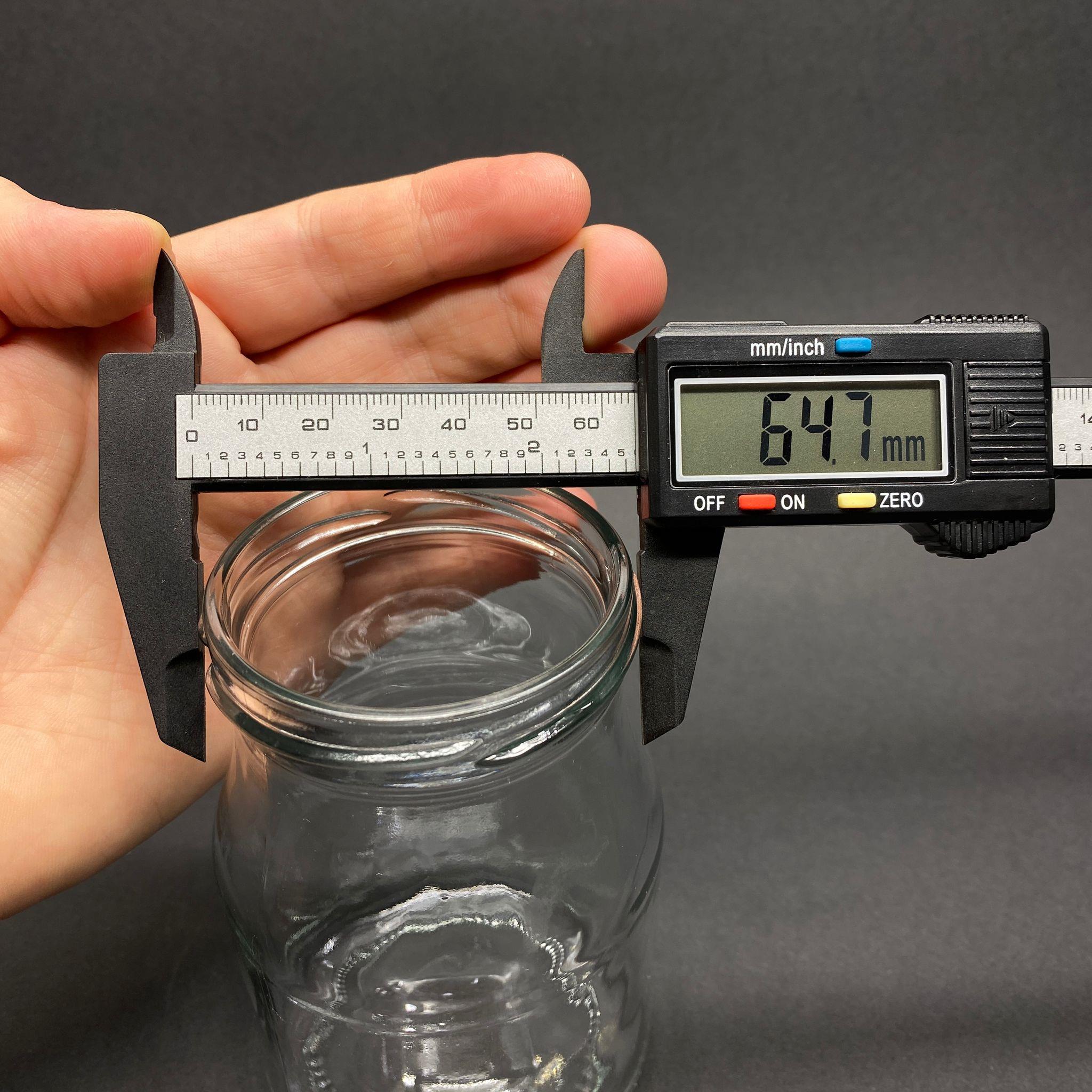 370 CC HENGSTENBERG CAM KAVANOZ - (66 AĞIZ) - 370 ML CAM KAVANOZ - KAPAKSIZ