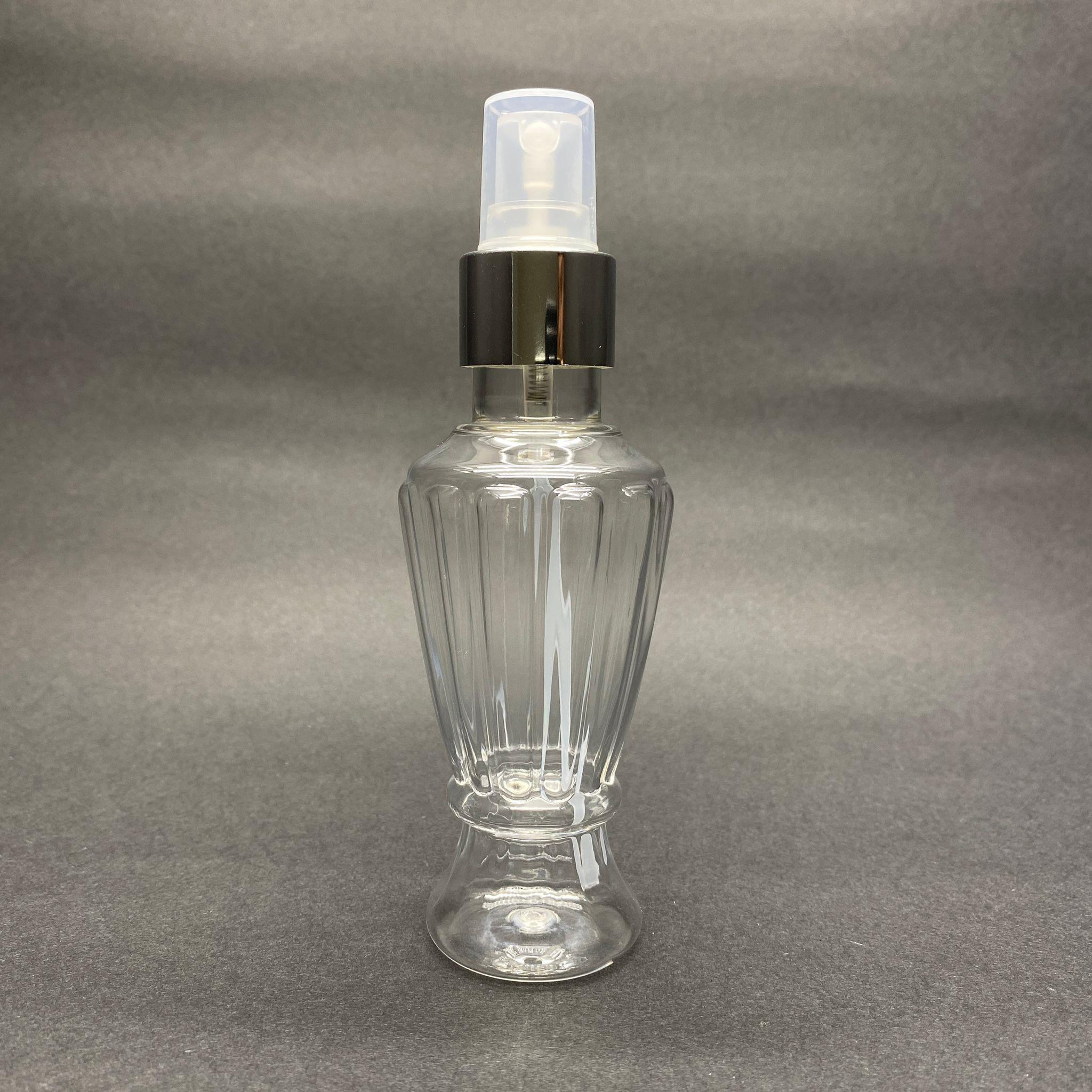100 CC VAZO CAMPET ŞİŞE - GÜMÜŞ SPREYLİ TAKIM - 100 ML SPREYLİ KOLONYA ŞİŞESİ