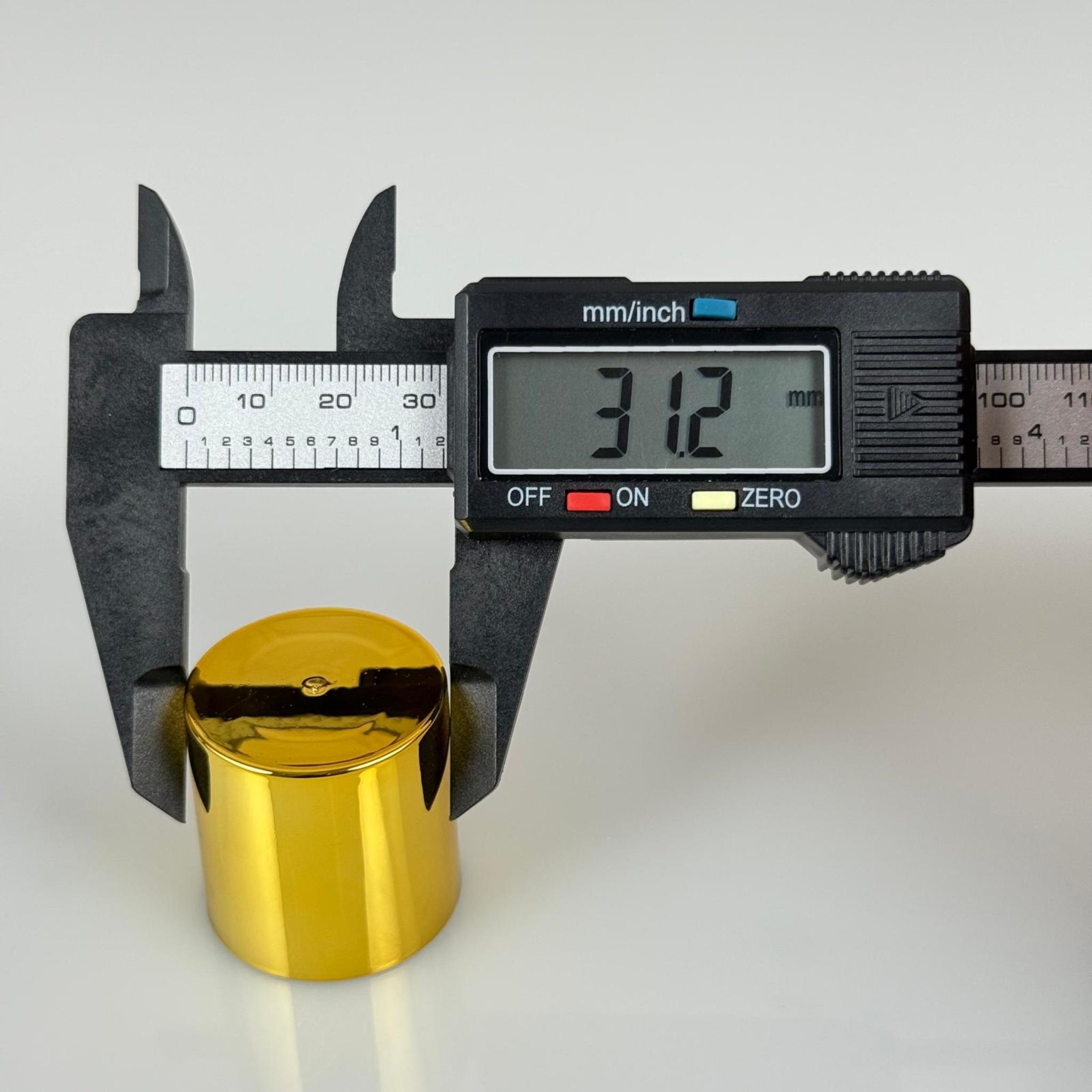 15 MM AĞIZ PARFÜM SPREY KAPAK - PARFÜM SPREYİ ÜZERİNE GEÇME KAPAK - GOLD GENİŞ