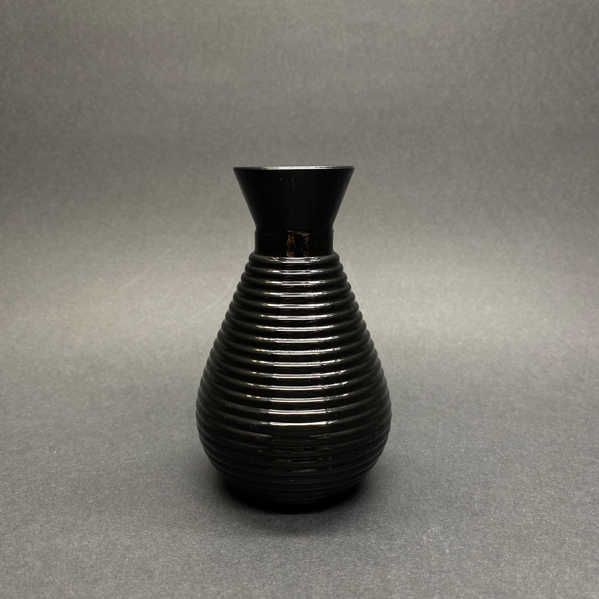 120 CC SİYAH VAZO DİFÜZÖR ŞİŞE - 120 ML CAM BAMBU ODA KOKUSU ŞİŞESİ