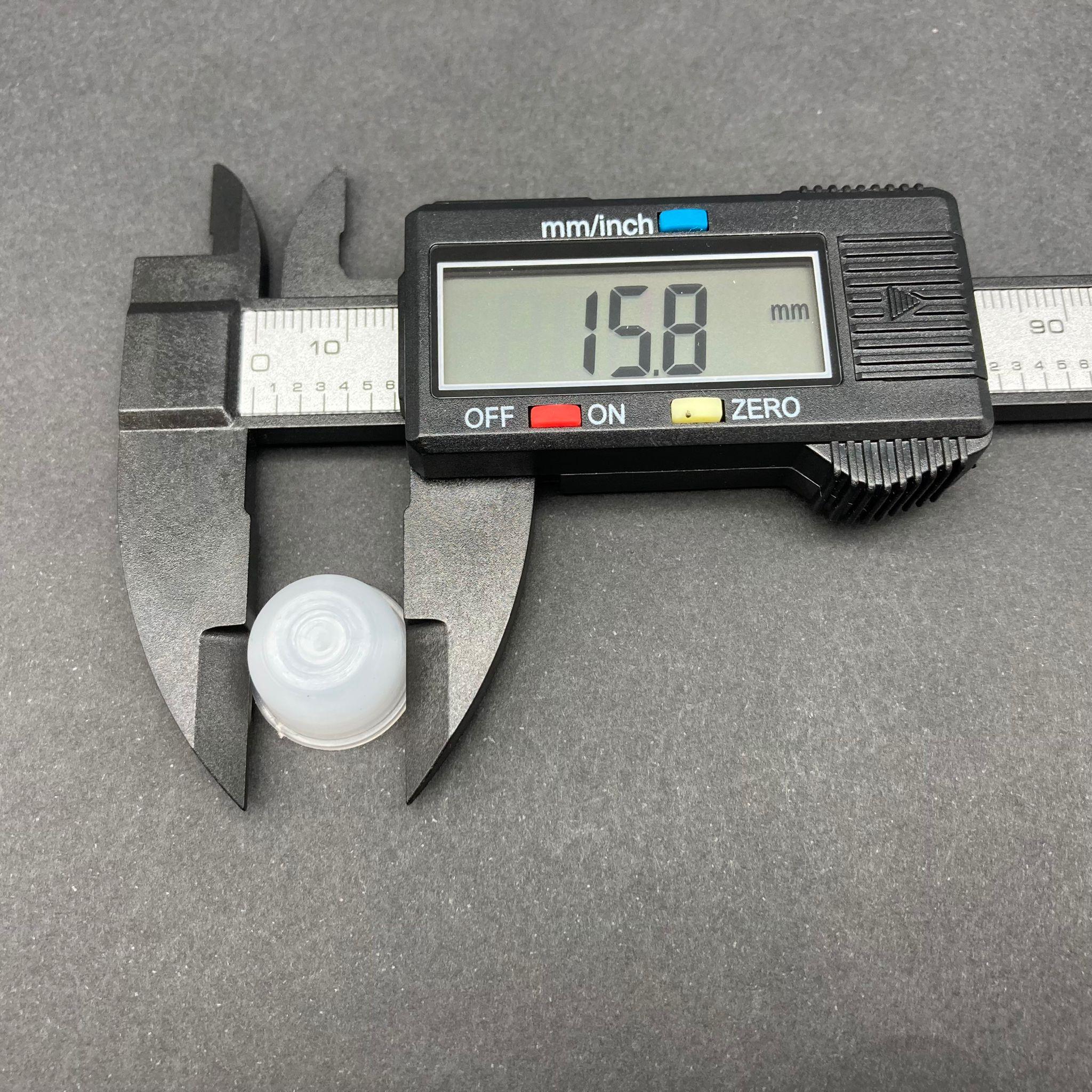 15,8 MM DİLLİ TIPA - PLASTİK DELİKLİ KÖR TAPA - KOLONYA TIPASI