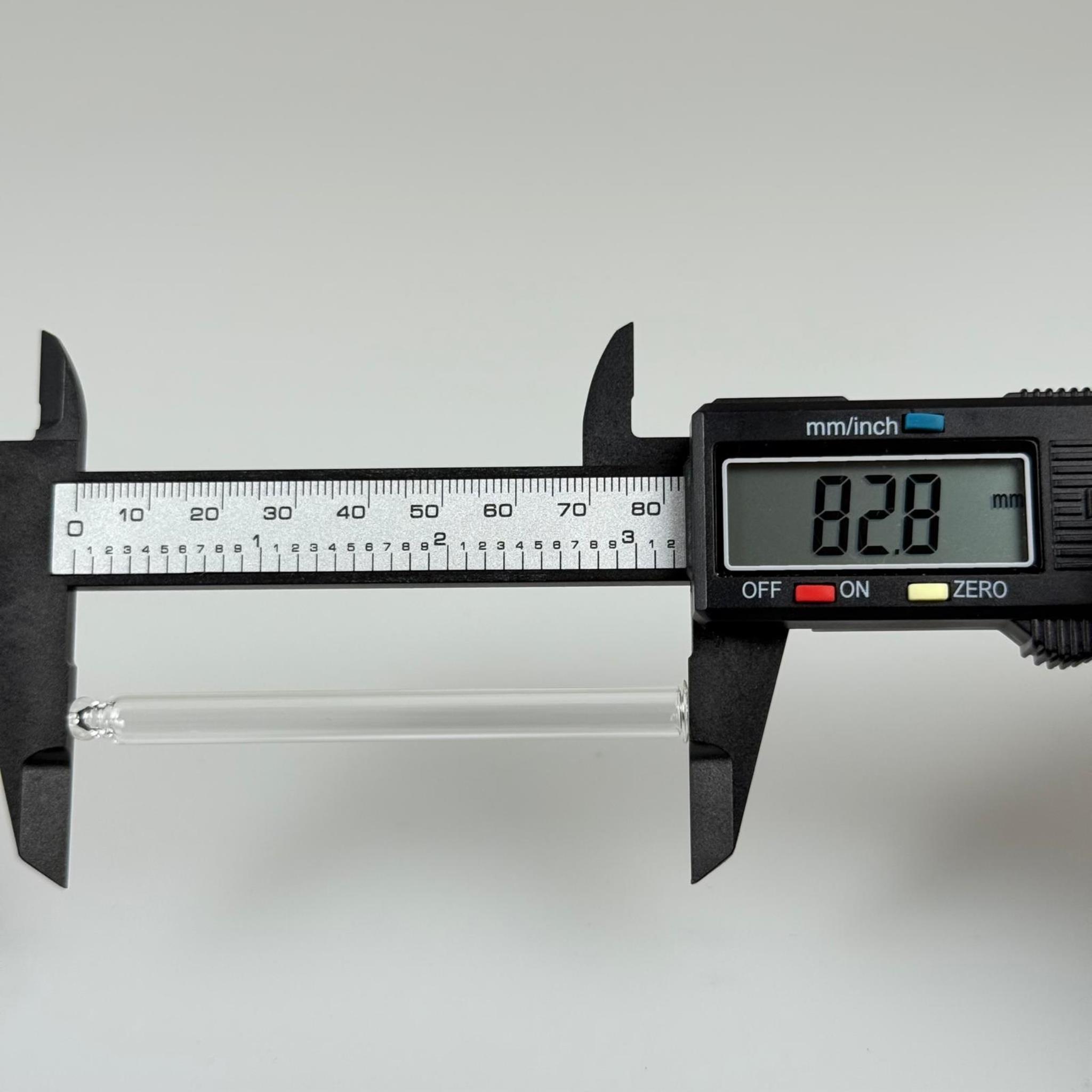 84 MM CAM ÇUBUK - DAMLALIKLI ŞİŞE İÇİN CAM PİPET