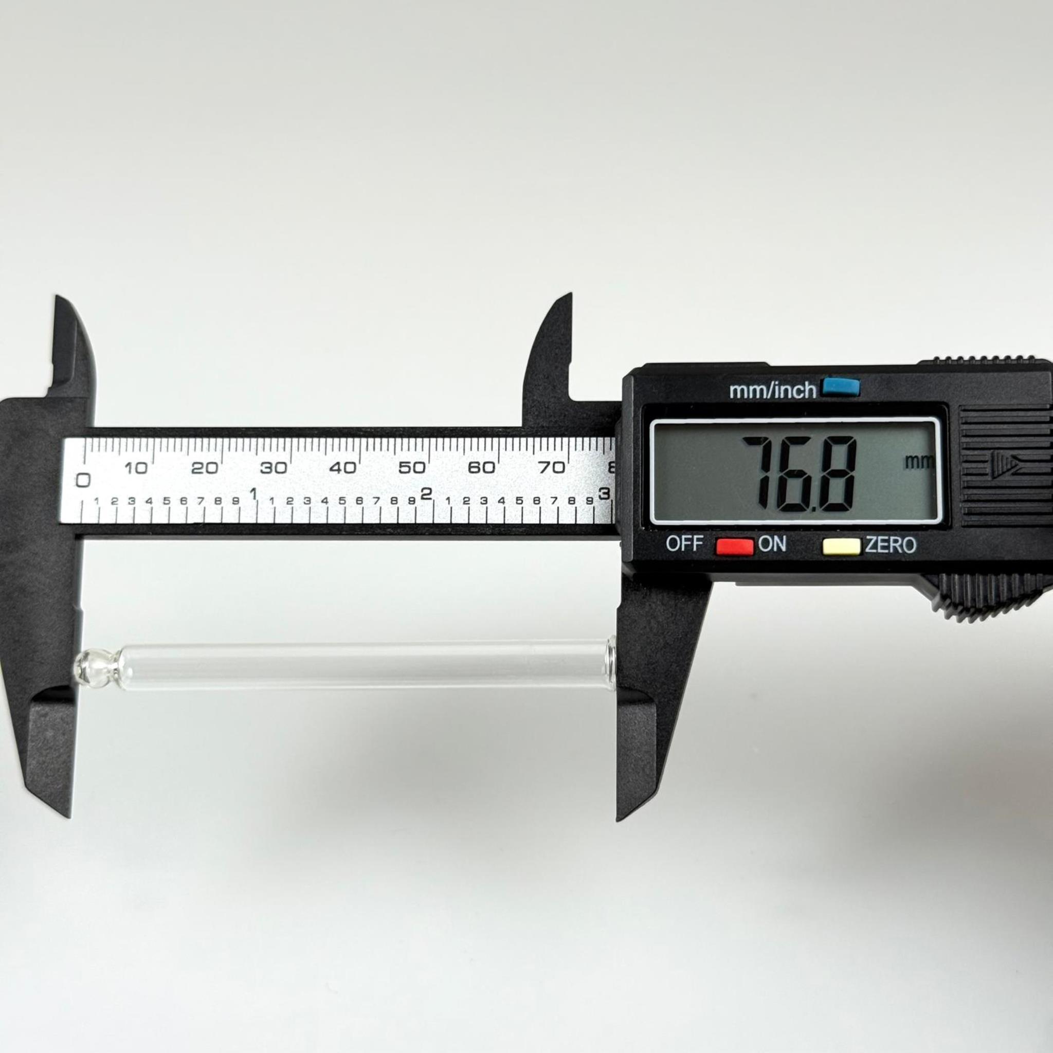 77 MM CAM ÇUBUK - DAMLALIKLI ŞİŞE İÇİN CAM PİPET