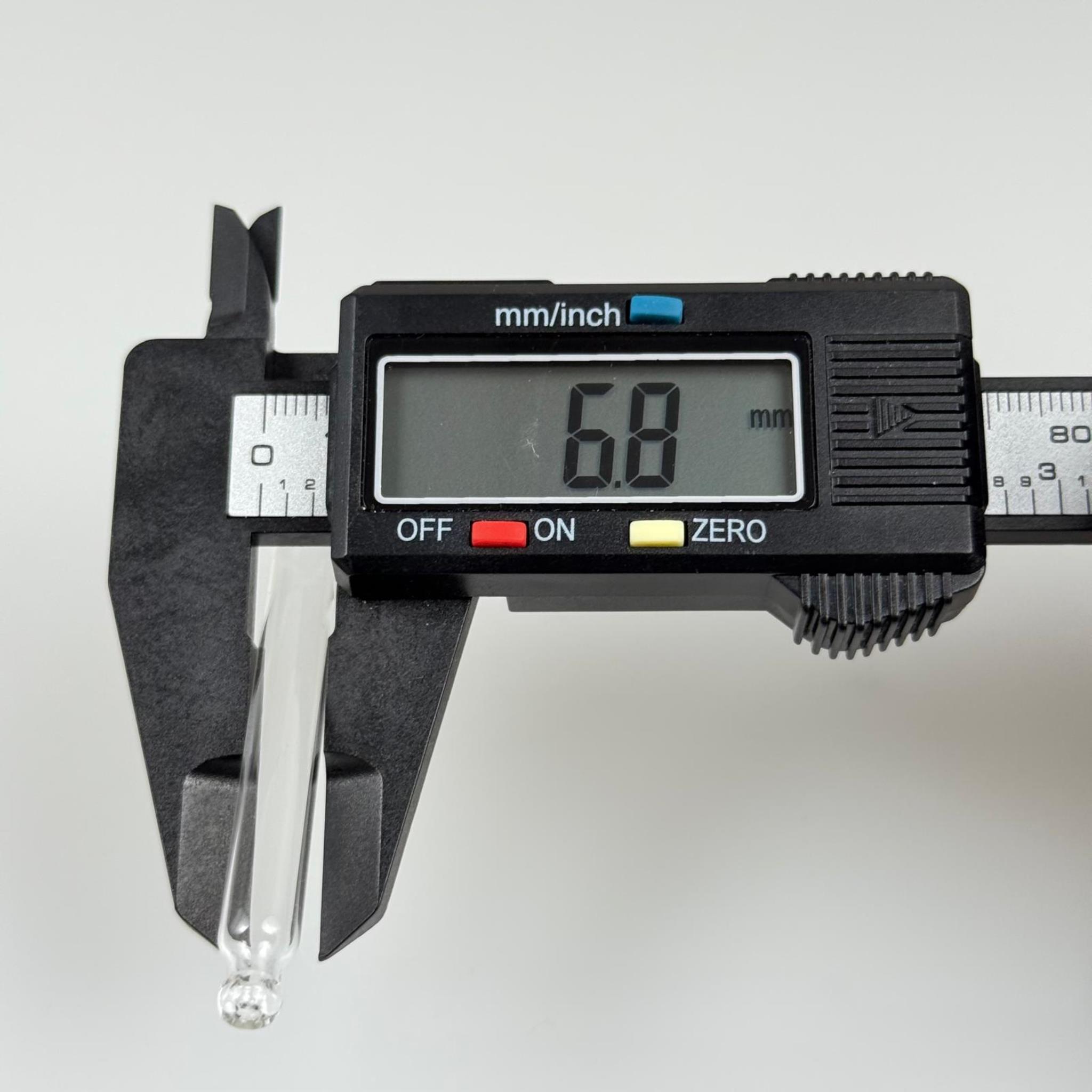 59 MM CAM ÇUBUK - DAMLALIKLI ŞİŞE İÇİN CAM PİPET