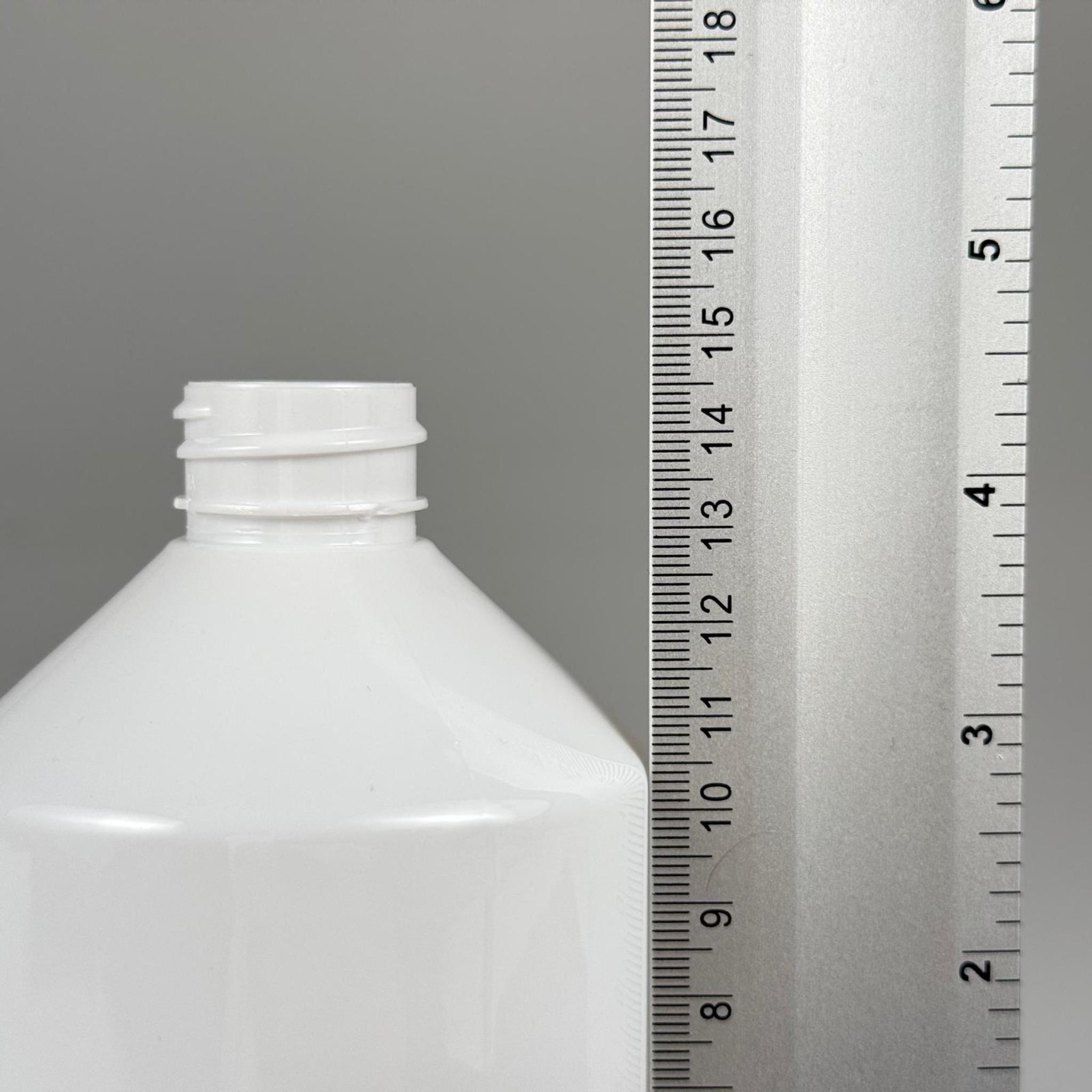 500 CC BEYAZ PET ŞİŞE (28 AĞIZ) - 500 ML BEYAZ PLASTİK ŞİŞE KAPAKSIZ - SERT