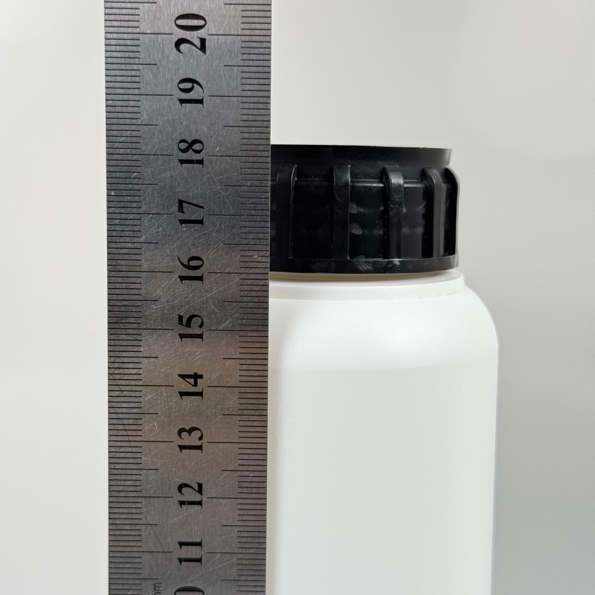 0,5 LT ZİRAİ İLAÇ BİDONU BEYAZ + SİYAH ALÜMİNYUM FOLYOLU İNDİKSİYON CONTA SK50 KAPAK - 500 CC PE POLİETİLEN TARIM BİDON