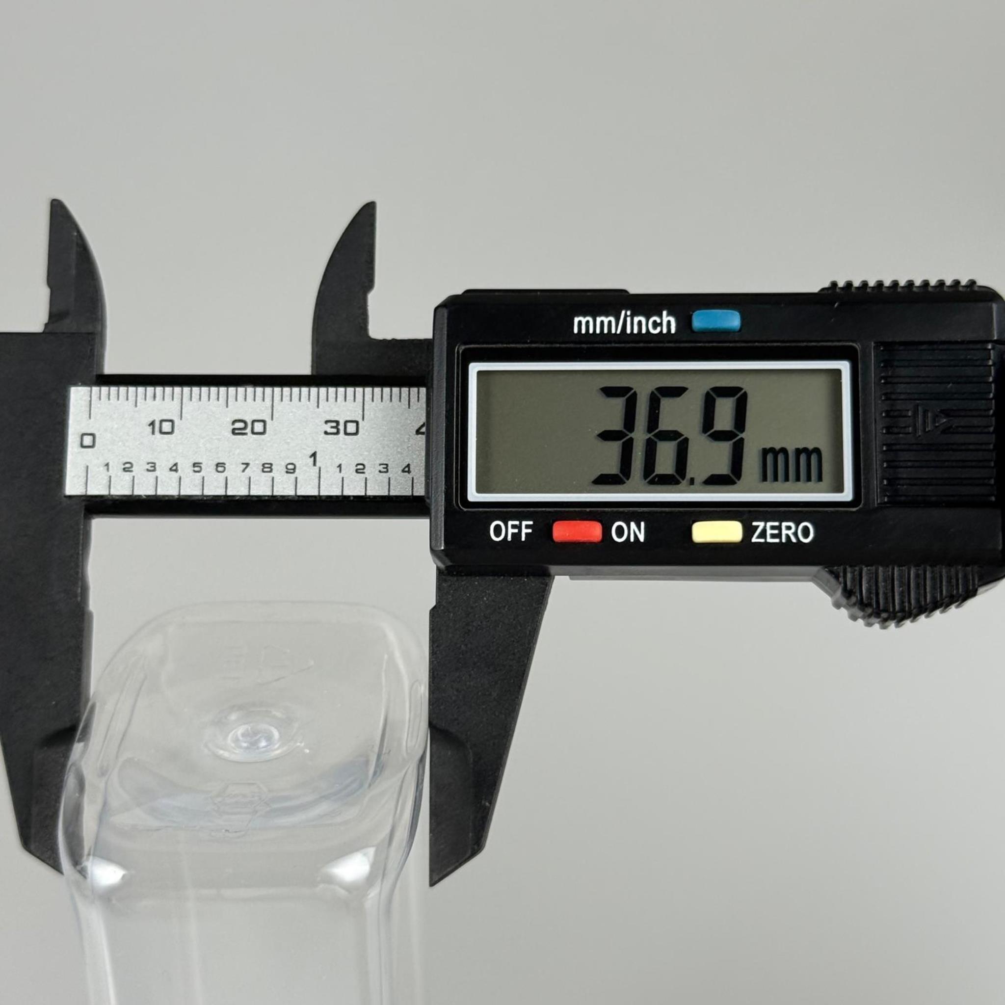 140 CC YASSI KÖŞELİ MODEL ŞEFFAF PET ŞİŞE (24 AĞIZ) + KÖPÜK CONTALI SİYAH METAL ALÜMİNYUM KAPAK TAKIM - 140 ML KAPAKLI PLASTİK ŞİŞELER