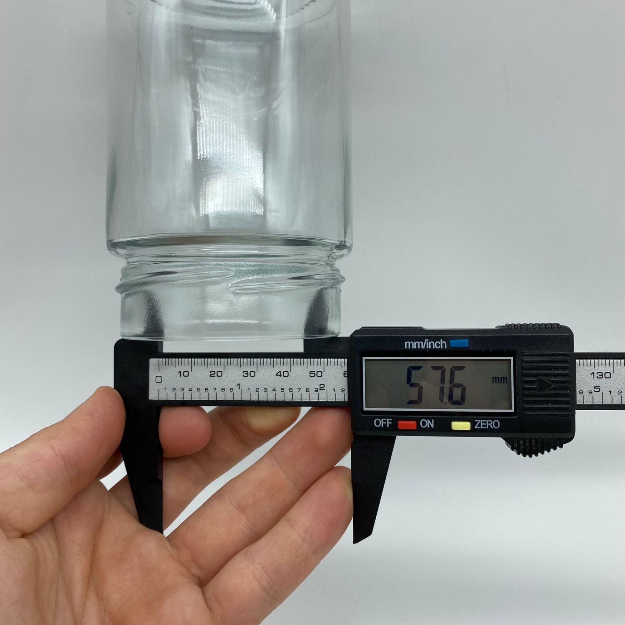 350 CC CAM ALMAN KAVANOZ (70 AĞIZ) - 350 ML DERİN AĞIZ KAVANOZ - KAPAKSIZ