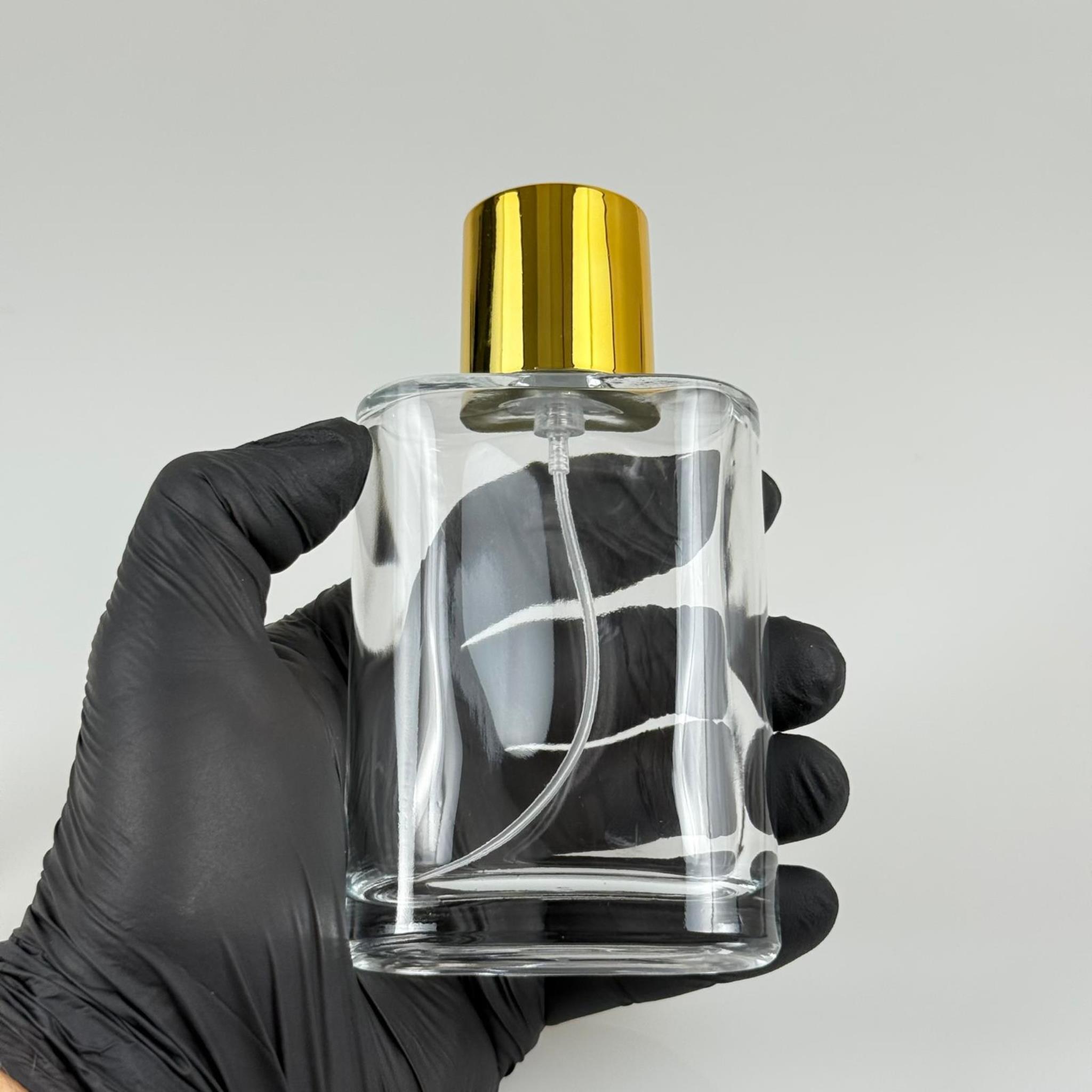 100 ML YASSI MODEL CEO PARFÜM ŞİŞESİ + GOLD METAL SPREYLİ + GOLD GENİŞ KAPAKLI (AĞIZ 15 MM GEÇME KOLAY KAPAMA)