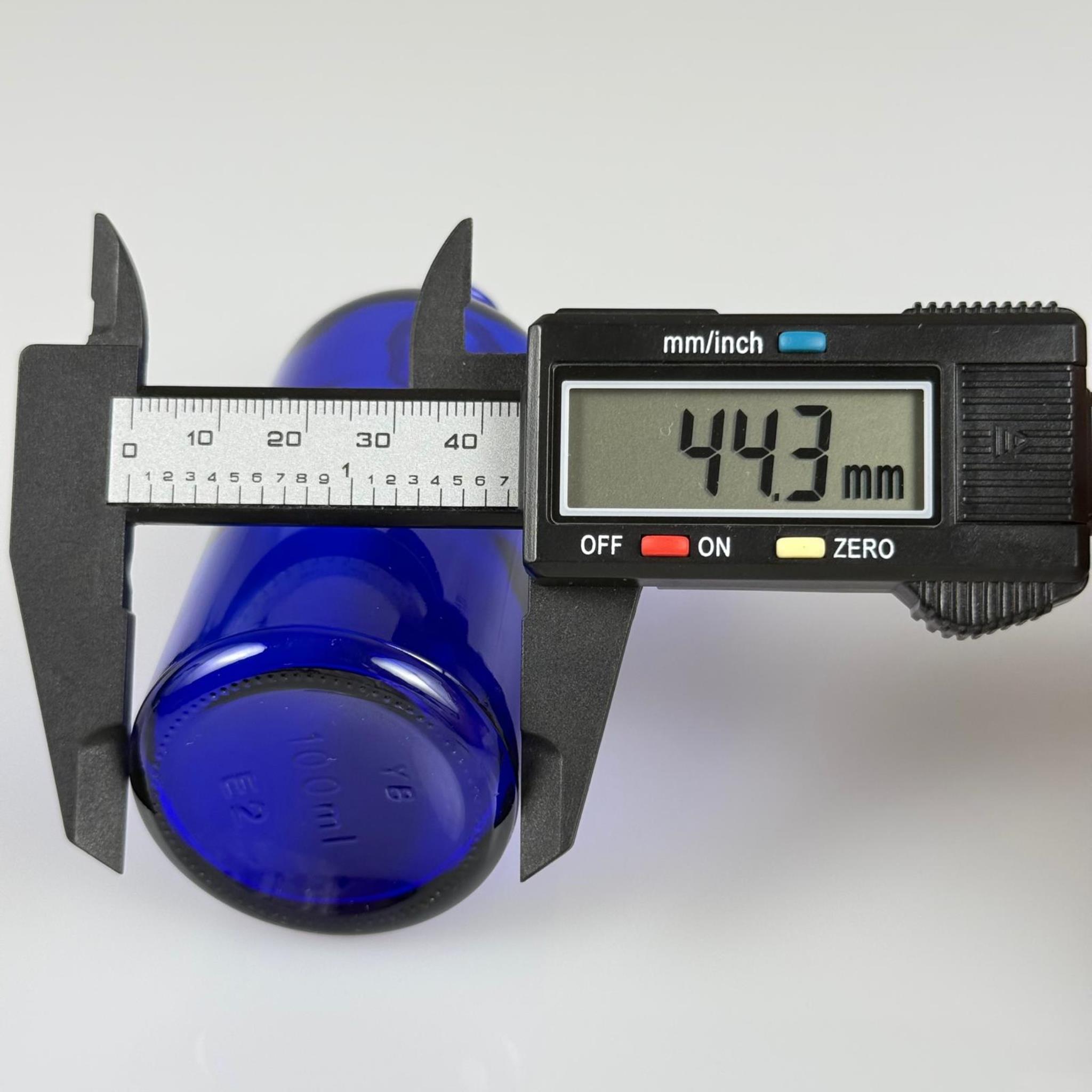 100 CC MAVİ CAM DAMLALIKLI ŞİŞE - BEYAZ  EMZİK + SİYAH DÜZ KAPAK + CAM PİPET TAKIM - 100 ML DAMLALIKLI ŞİŞE SETİ